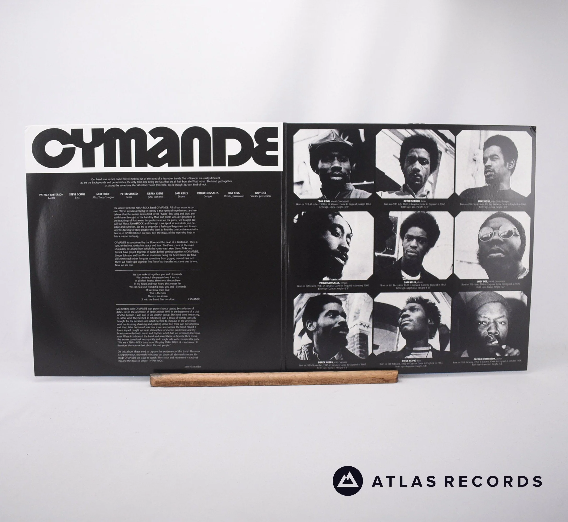 Cymande - Cymande - 180G Reissue Gatefold -A -B LP Vinyl Record - EX/EX - Image 2