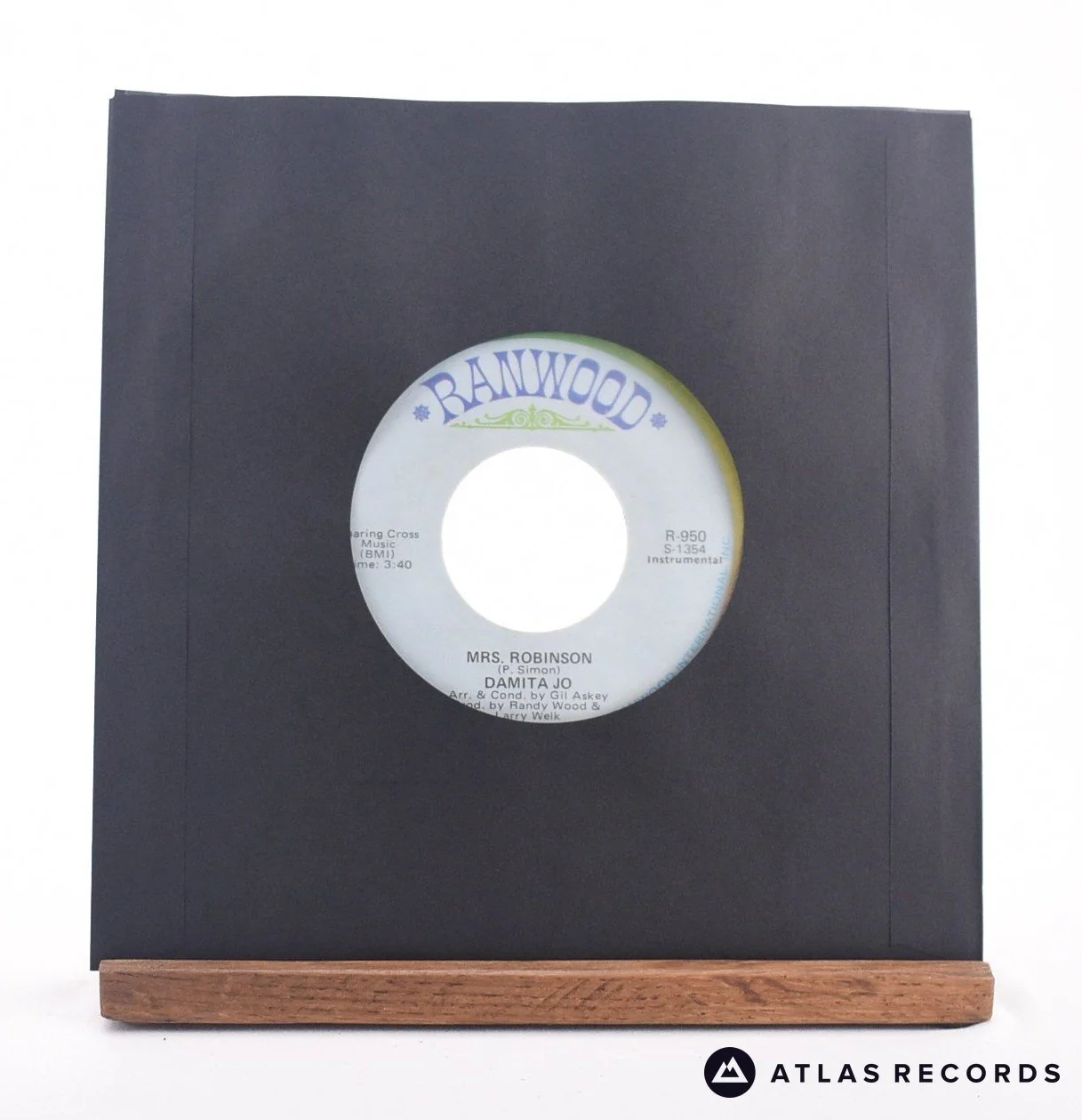 Damita Jo - I'll Save The Last Dance For You (instrumental) - 7" Vinyl Record - VG+ - Image 2