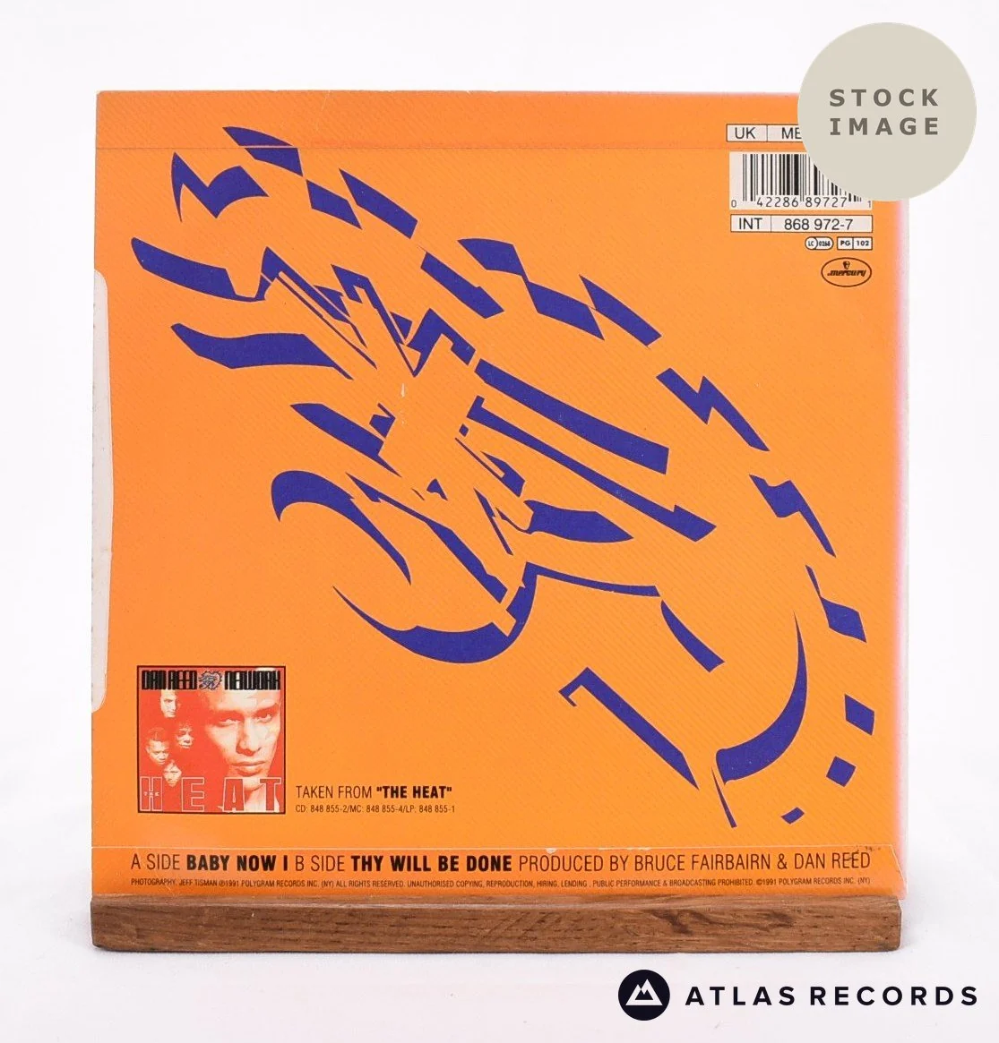 Dan Reed Network - Baby Now I - 7" Vinyl Record - Image 2