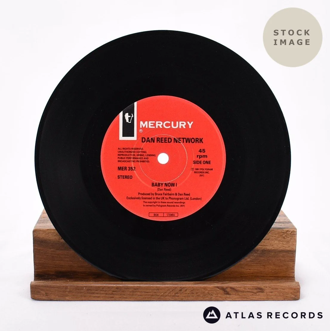 Dan Reed Network - Baby Now I - 7" Vinyl Record - Image 3