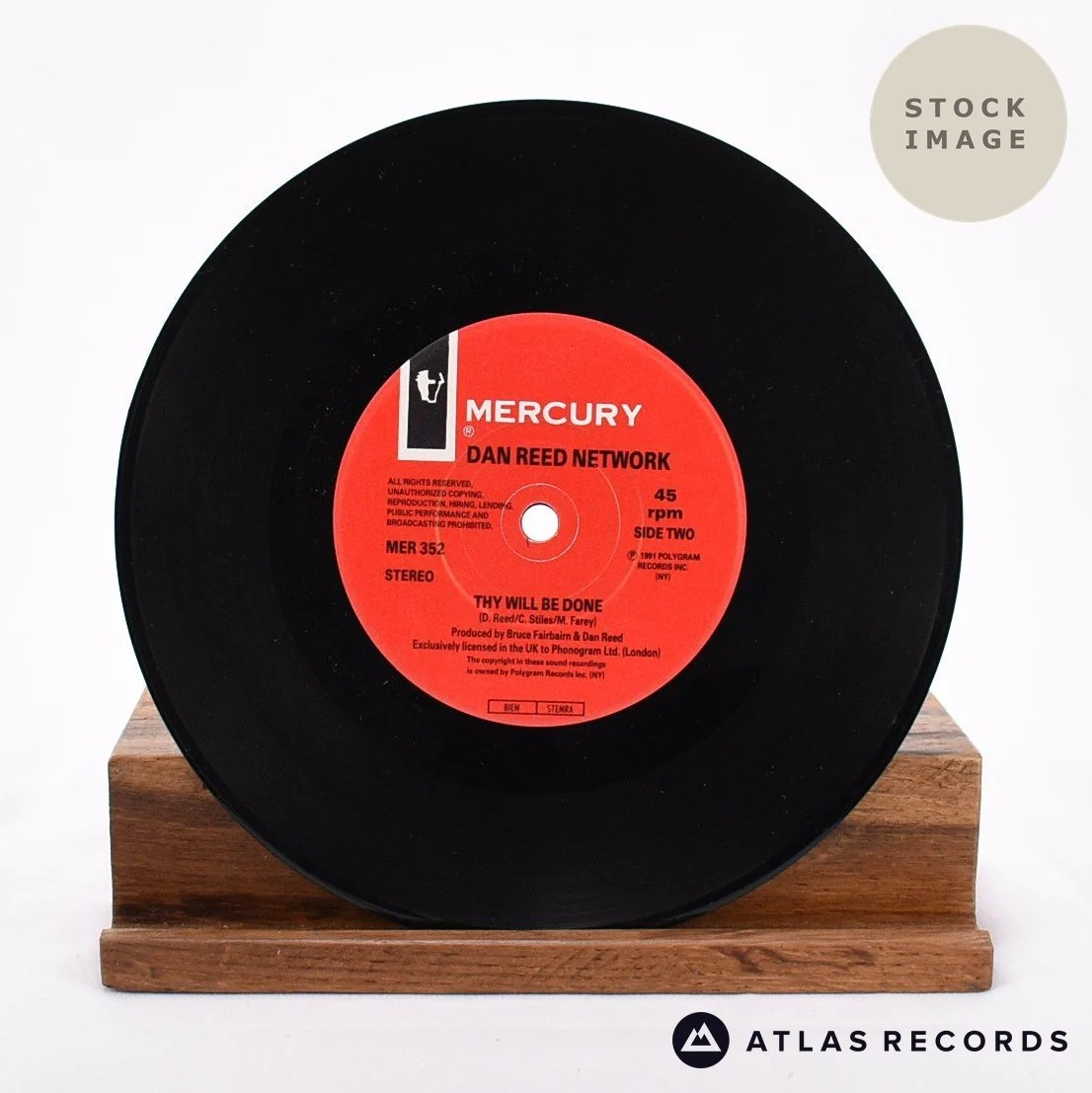 Dan Reed Network - Baby Now I - 7" Vinyl Record - Image 4