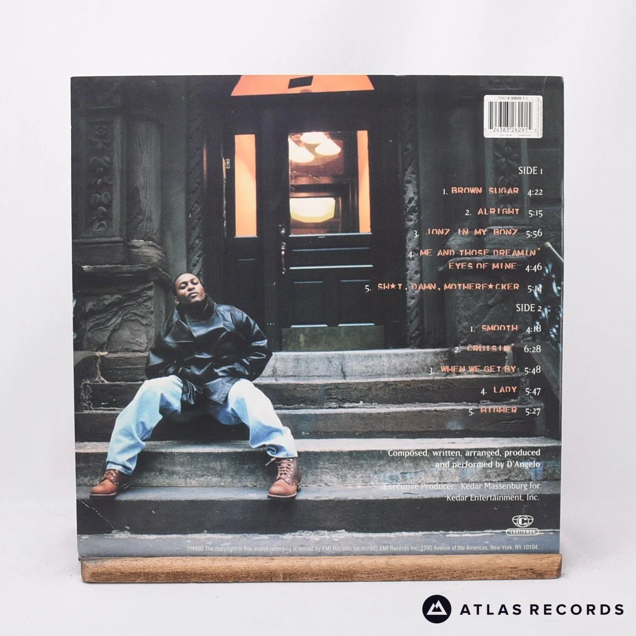 D'Angelo - Brown Sugar - LP Vinyl Record - EX/VG+ - Image 2