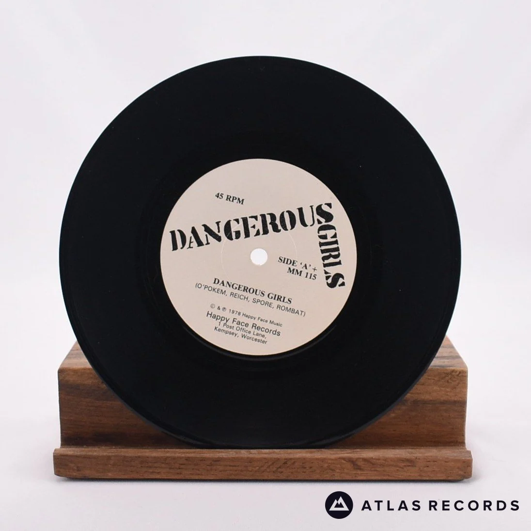 Dangerous Girls - Dangerous Girls - 7" Vinyl Record - VG+/EX - Image 3