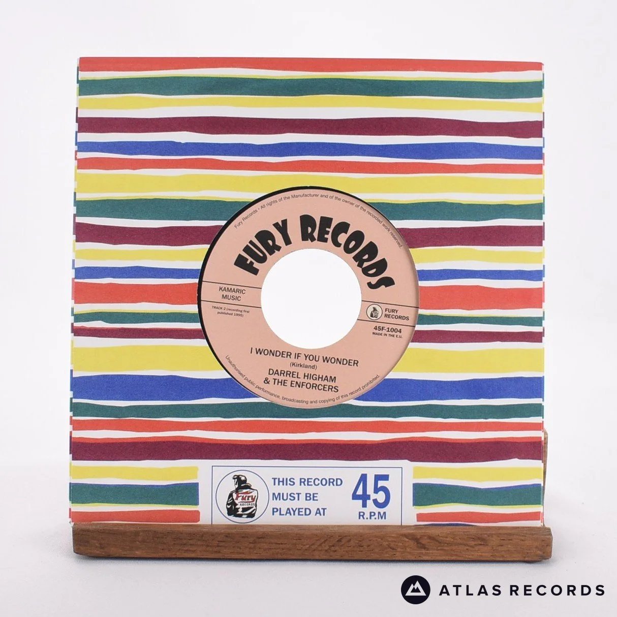 Darrel Higham & The Enforcers - Baby If We Touch - 7" Vinyl Record - NM/NM - Image 2