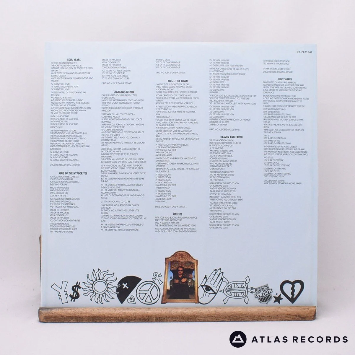 Dave Stewart And The Spiritual Cowboys - Dave Stewart And The Spiritu - LP Vinyl - Image 3
