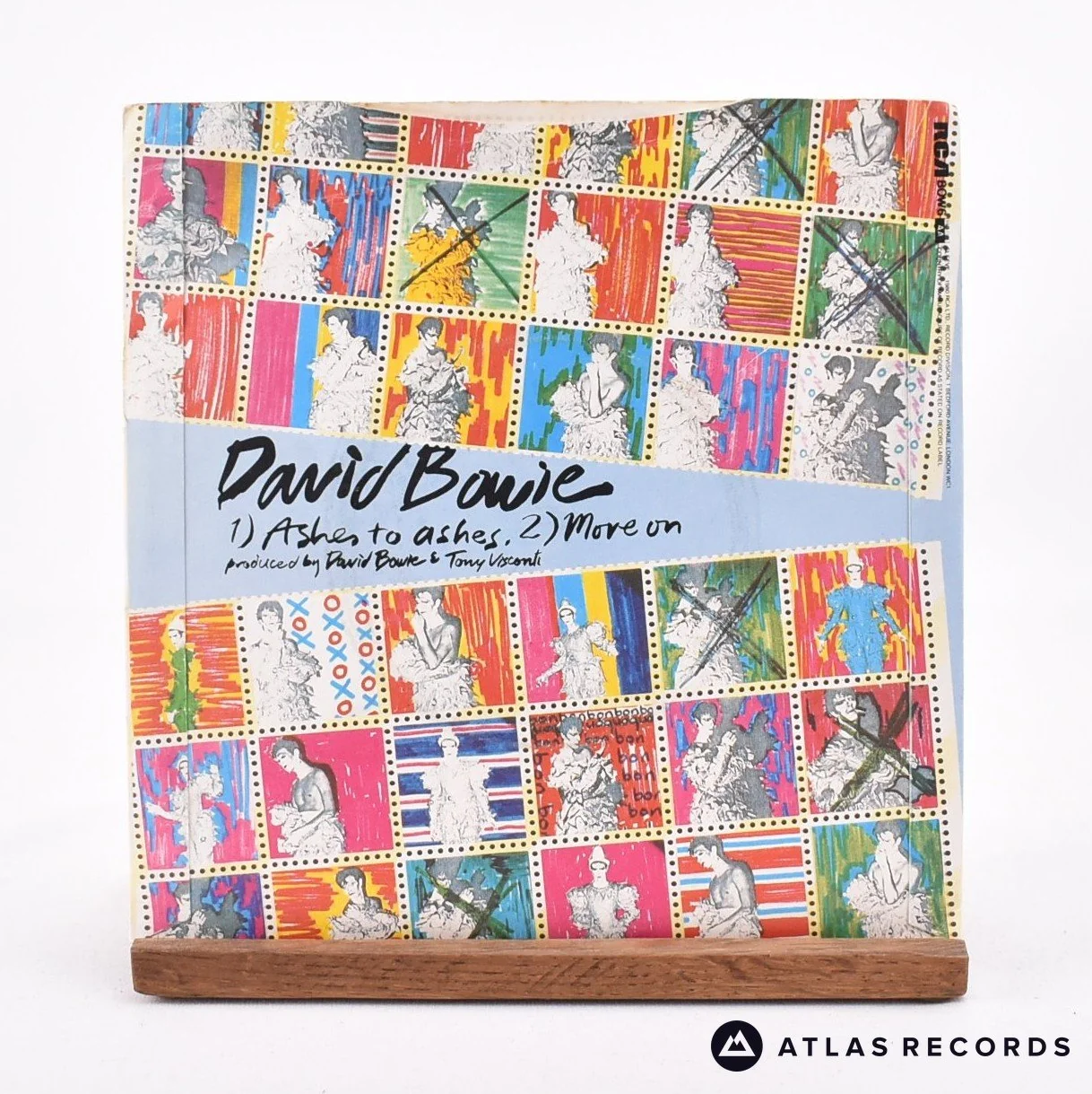 David Bowie - Ashes To Ashes - 7" Vinyl Record - VG+/VG+ - Image 2