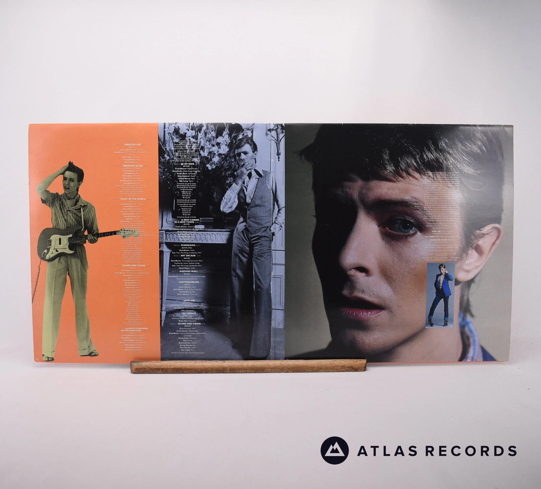 David Bowie - Low - Reissue Remastered Gatefold A-1 B-1 LP Vinyl Record - VG+/EX - Image 2