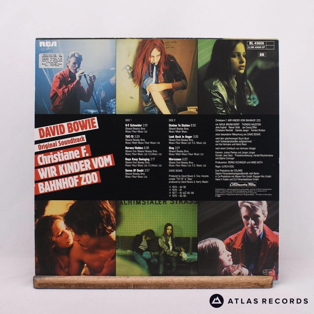 David Bowie - Original Soundtrack Zum Film "Christiane F. Wir Kinder - LP Vinyl - Image 2