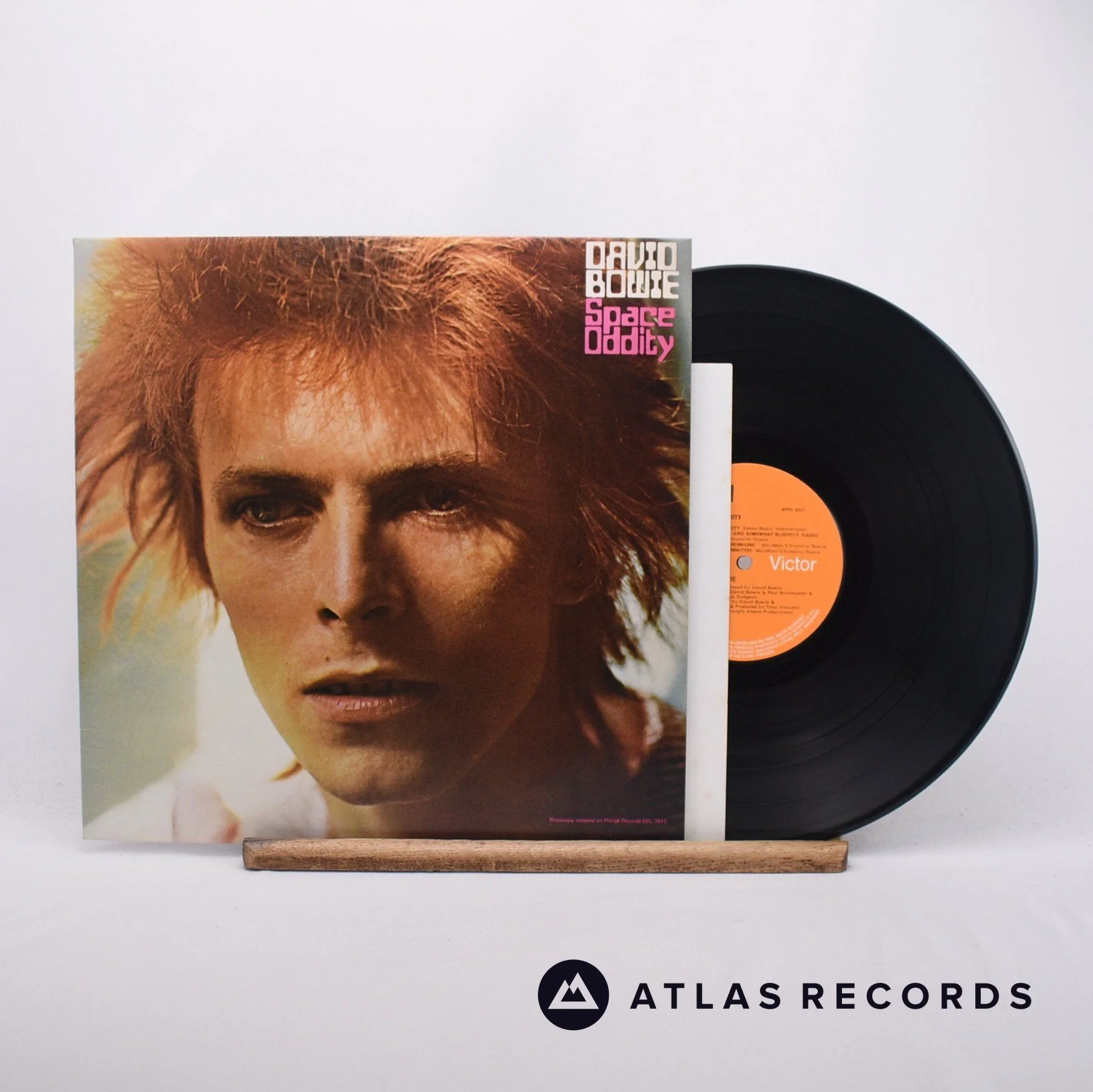 David Bowie - Space Oddity - Poster Reissue A-4E B-4E LP Vinyl Record - EX/EX