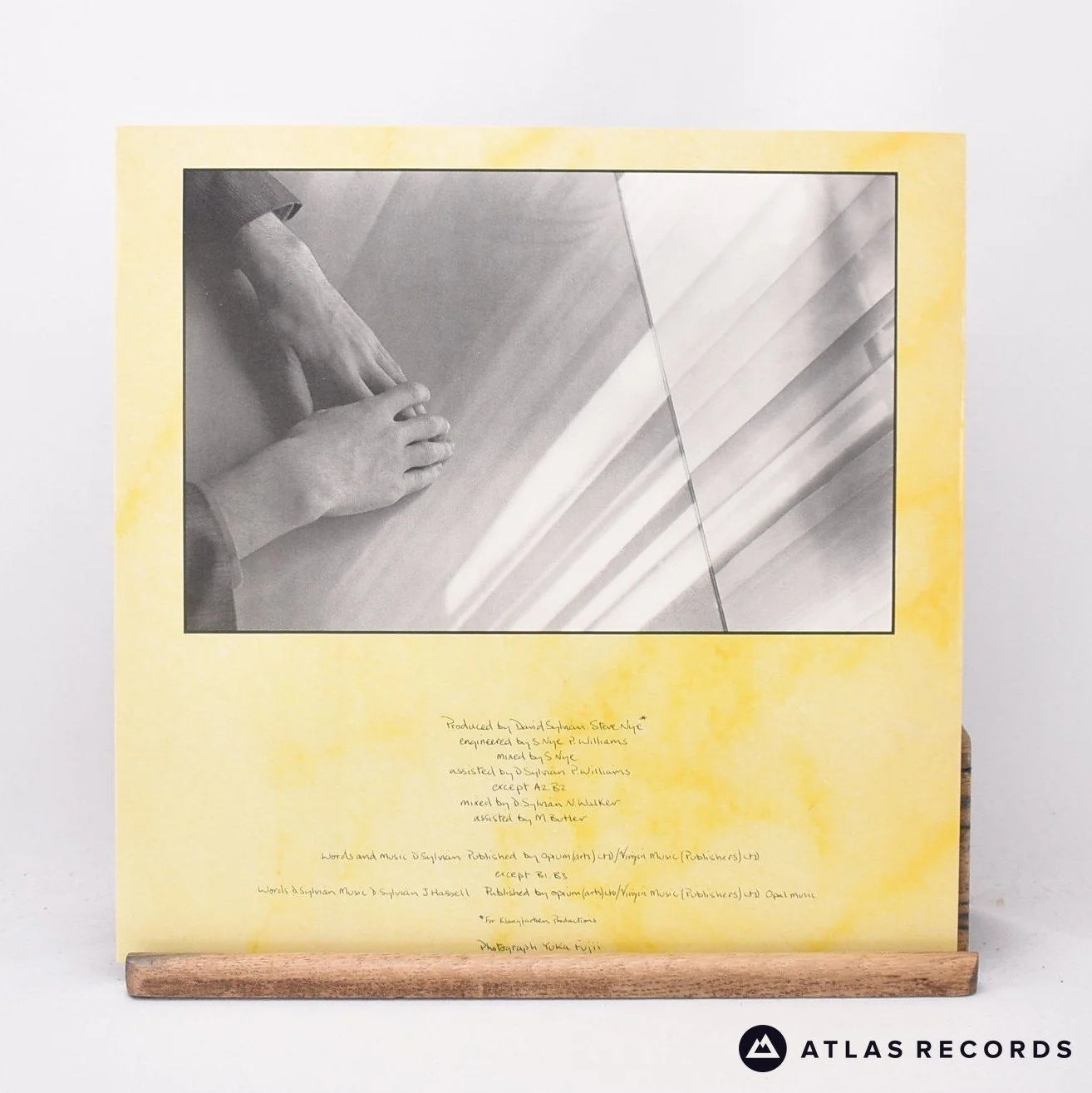 David Sylvian - Brilliant Trees - Townhouse A-3U B-5U LP Vinyl Record - EX/VG+ - Image 3