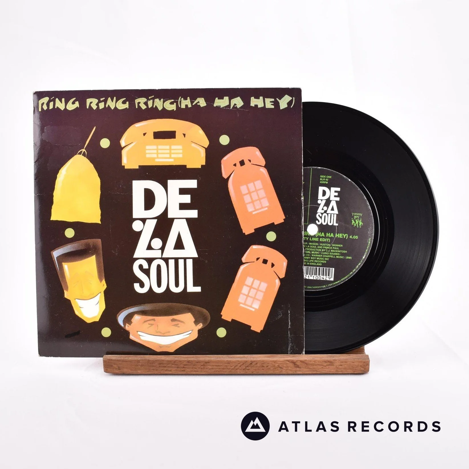 De La Soul - Ring Ring Ring - 7" Vinyl Record - VG+/EX