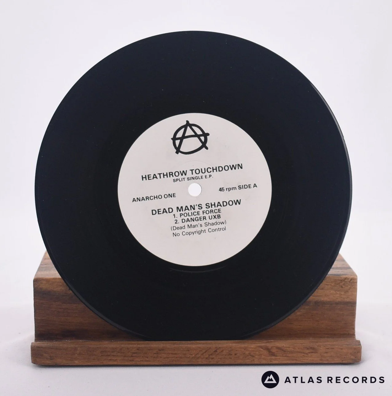 Dead Man's Shadow - The Heathrow Touchdown E.P. - 7" EP Vinyl Record - EX/VG+ - Image 3