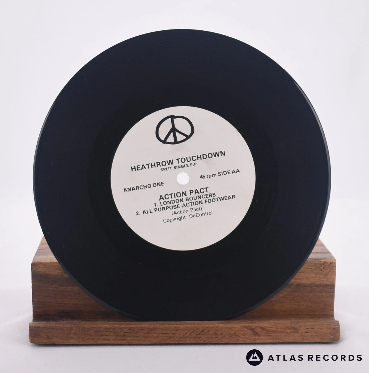 Dead Man's Shadow - The Heathrow Touchdown E.P. - 7" EP Vinyl Record - EX/VG+ - Image 4