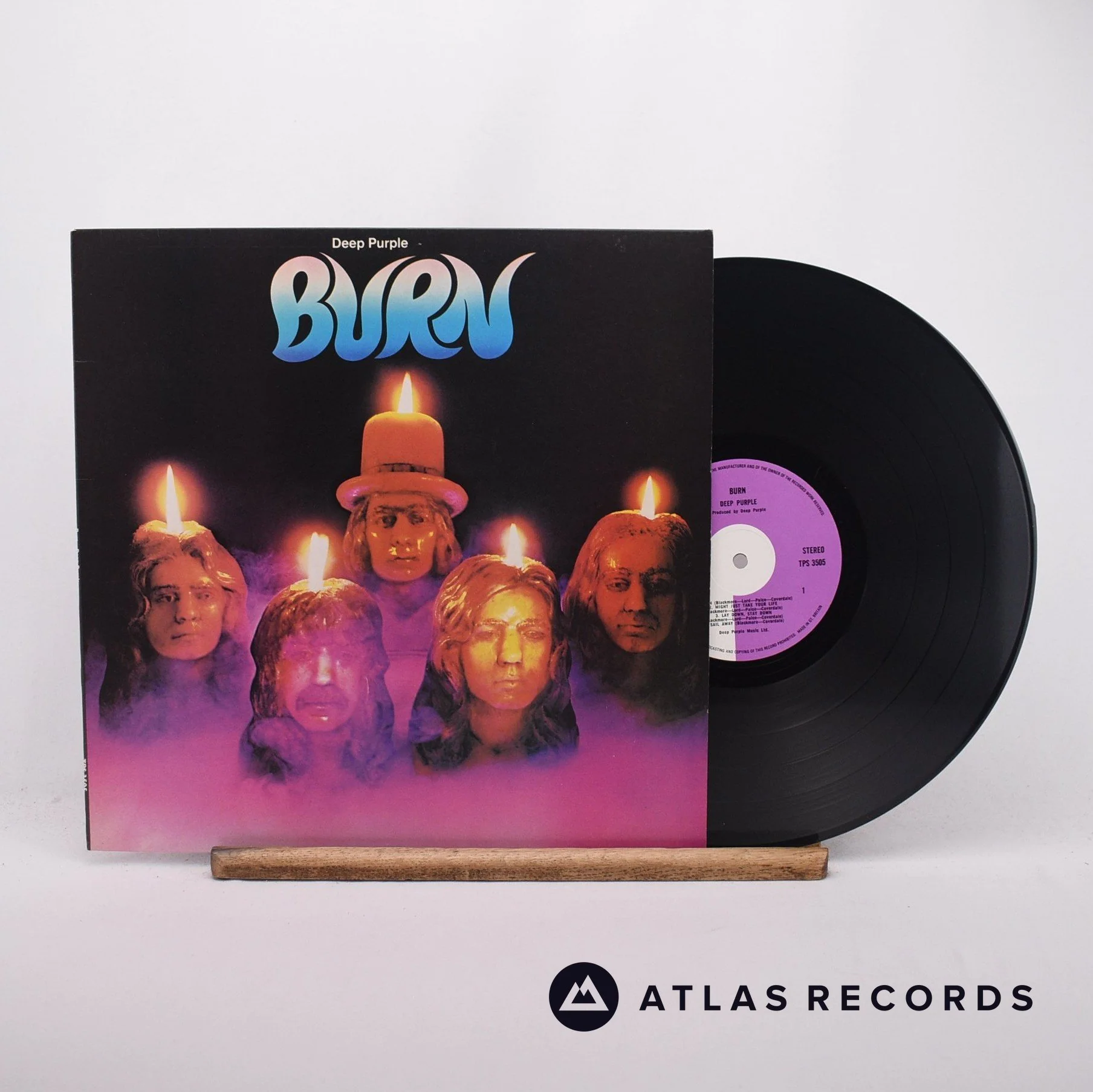 Deep Purple - Burn - Repress LP Vinyl Record - NM/NM
