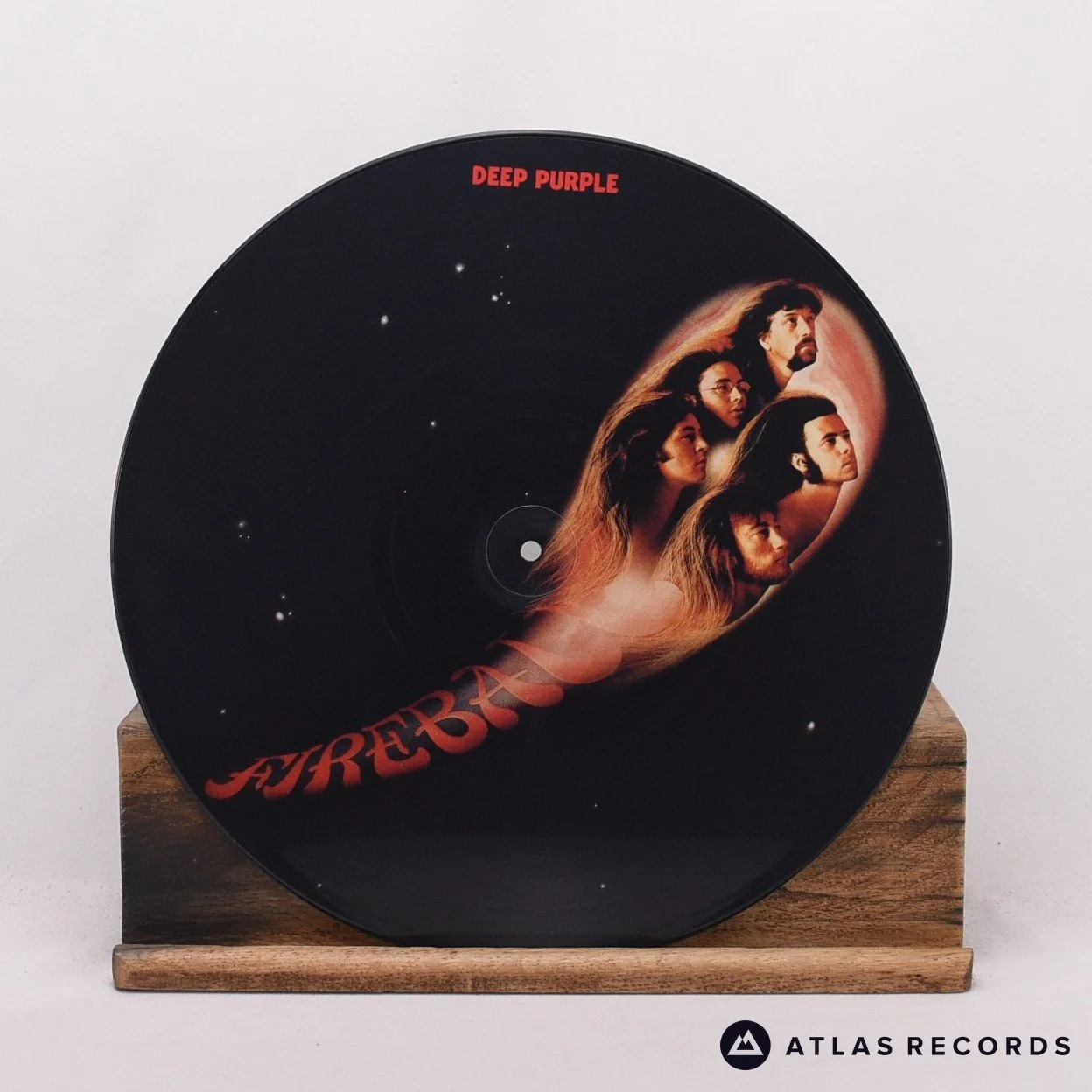 Deep Purple - Fireball - Picture Disc Poster Reissue A B LP Vinyl Record - EX/EX - Image 3
