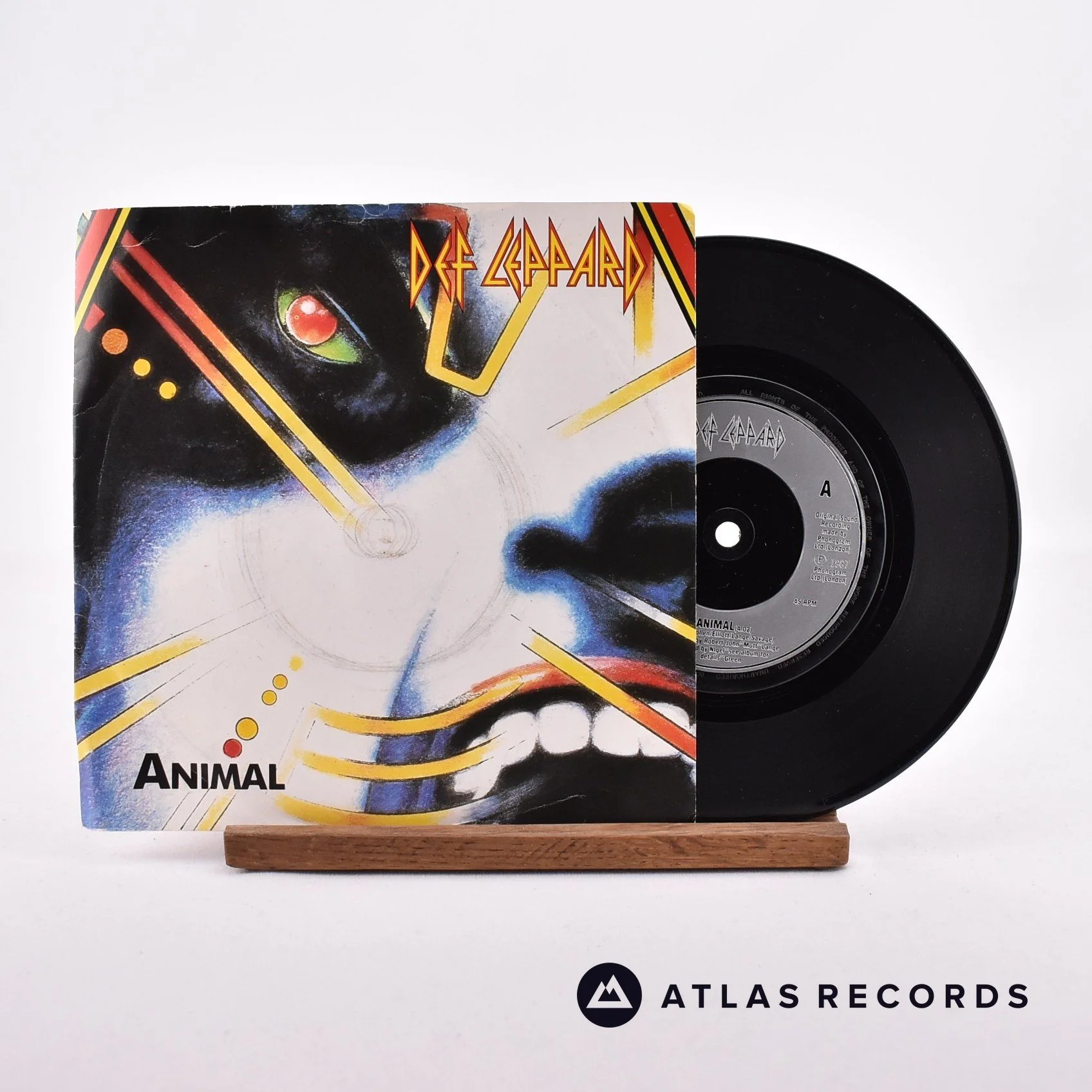 Def Leppard - Animal - Townhouse 7" Vinyl Record - VG+/EX