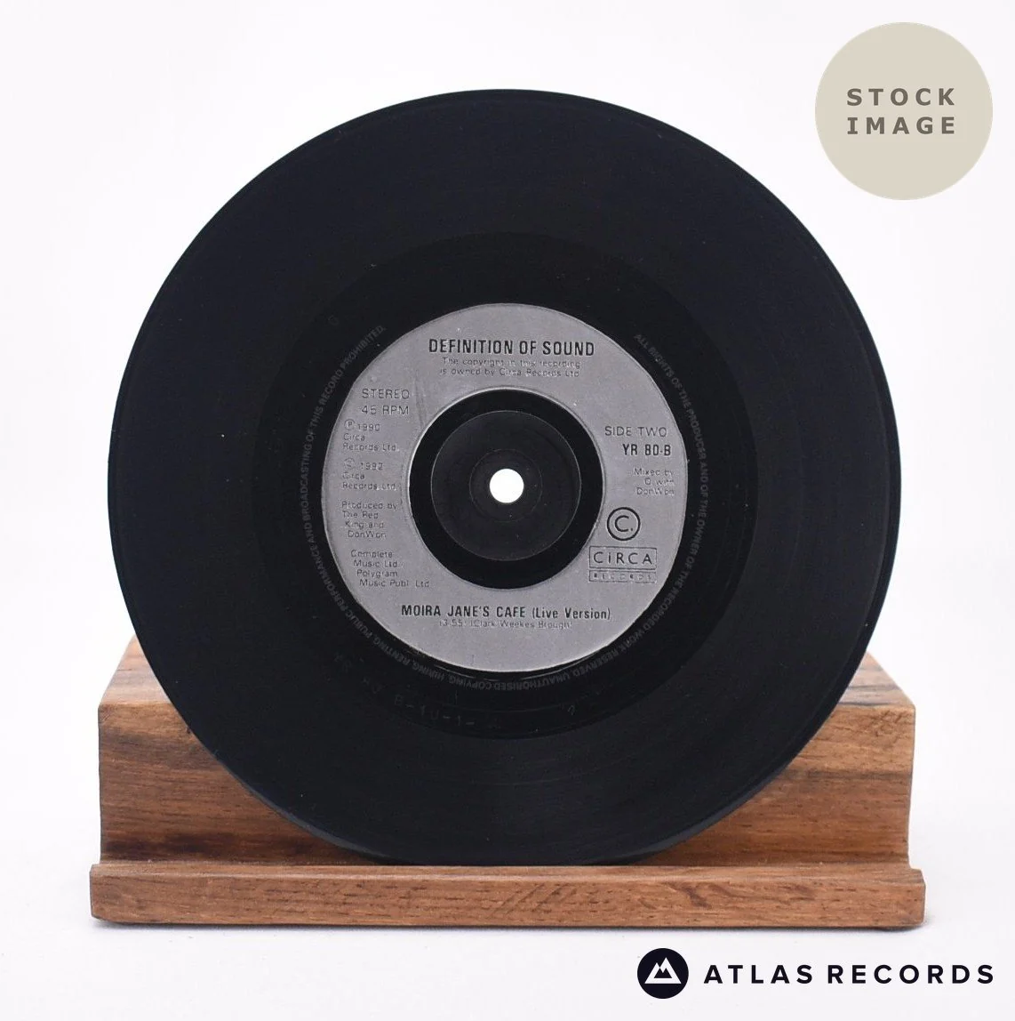 Definition Of Sound - Moira Jane's Cafe - 7" Vinyl Record - Image 4