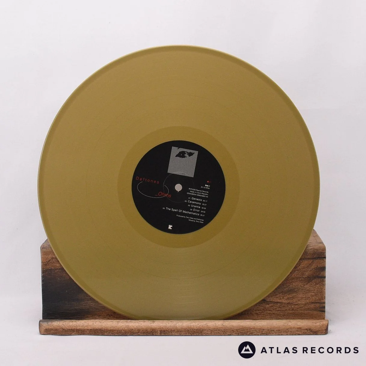 Deftones - _Ohms - Gold Limited Edition Lyric Sheet LP Vinyl Record - EX/NM - Image 3