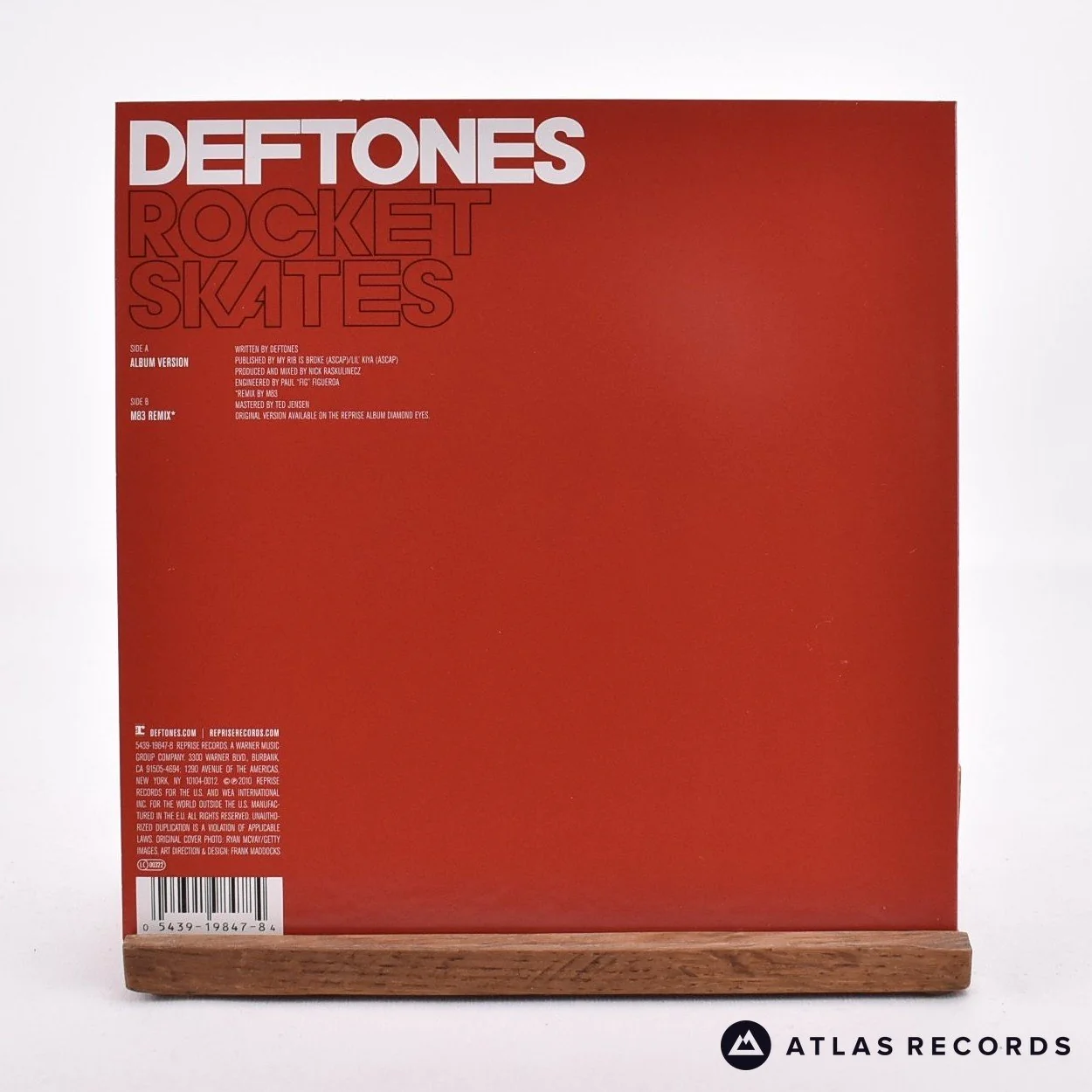 Deftones - Rocket Skates - White 7" Vinyl Record - NM/NM - Image 2