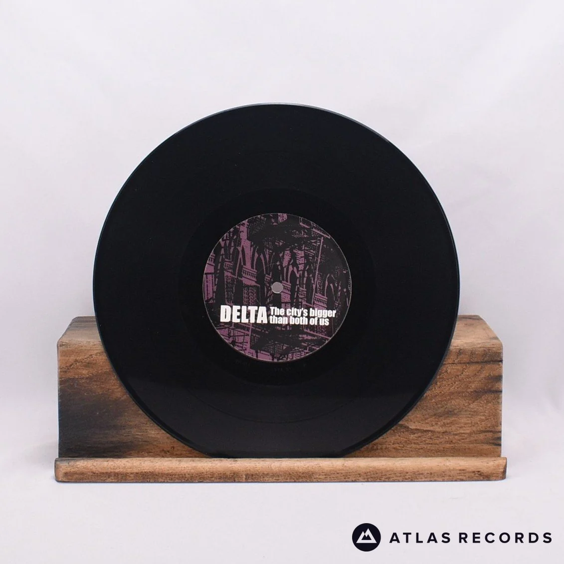 Delta - The City's Bigger Than Both Of Us - 10" Vinyl Record - EX/EX - Image 3