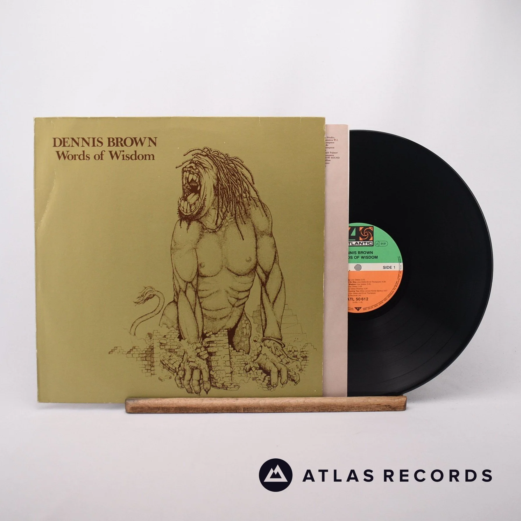 Dennis Brown - Words Of Wisdom - LP Vinyl Record - EX/EX