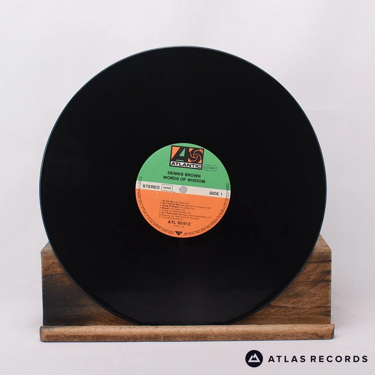 Dennis Brown - Words Of Wisdom - LP Vinyl Record - EX/EX - Image 4