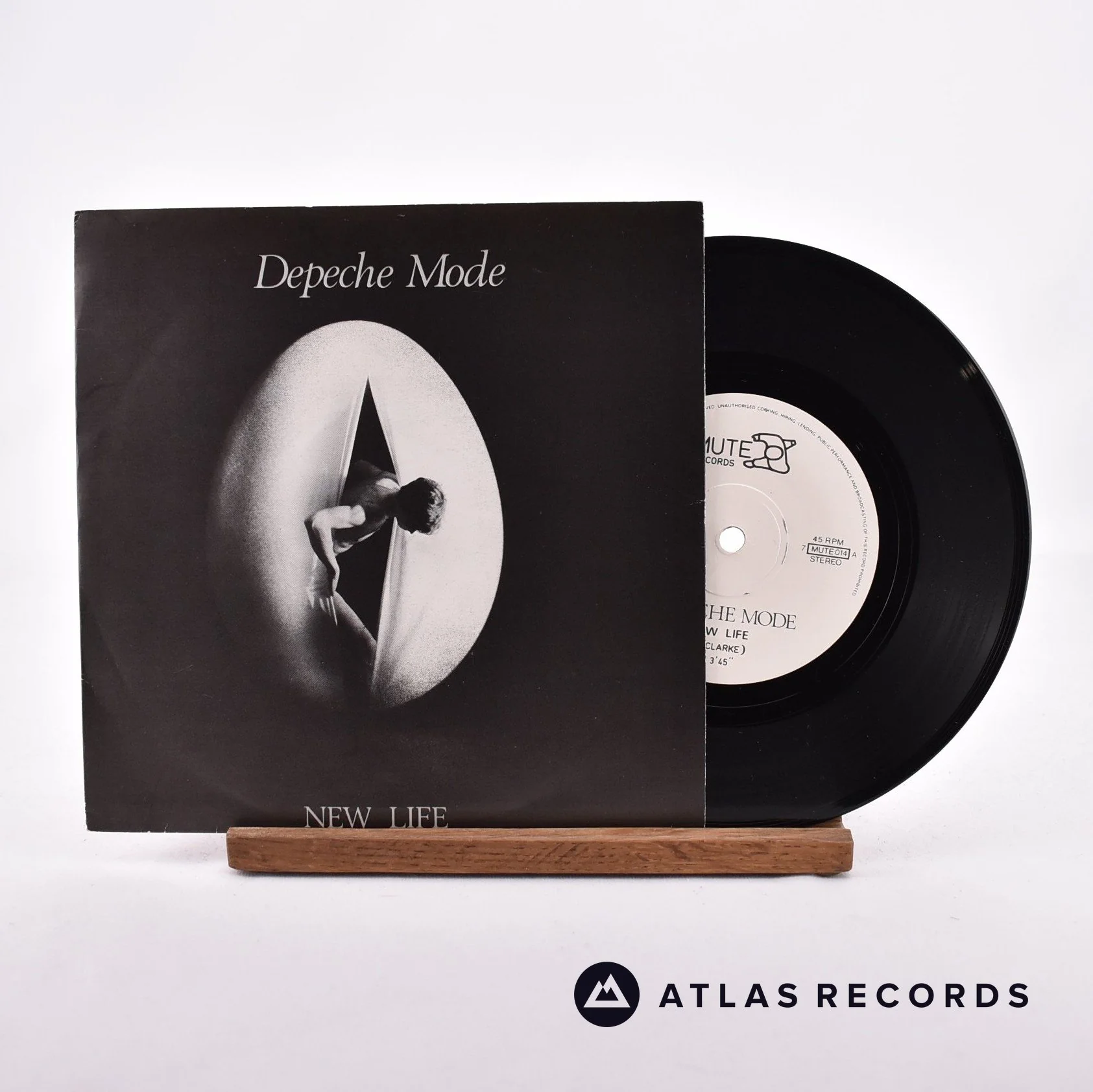Depeche Mode - New Life - 7" Vinyl Record - EX/EX