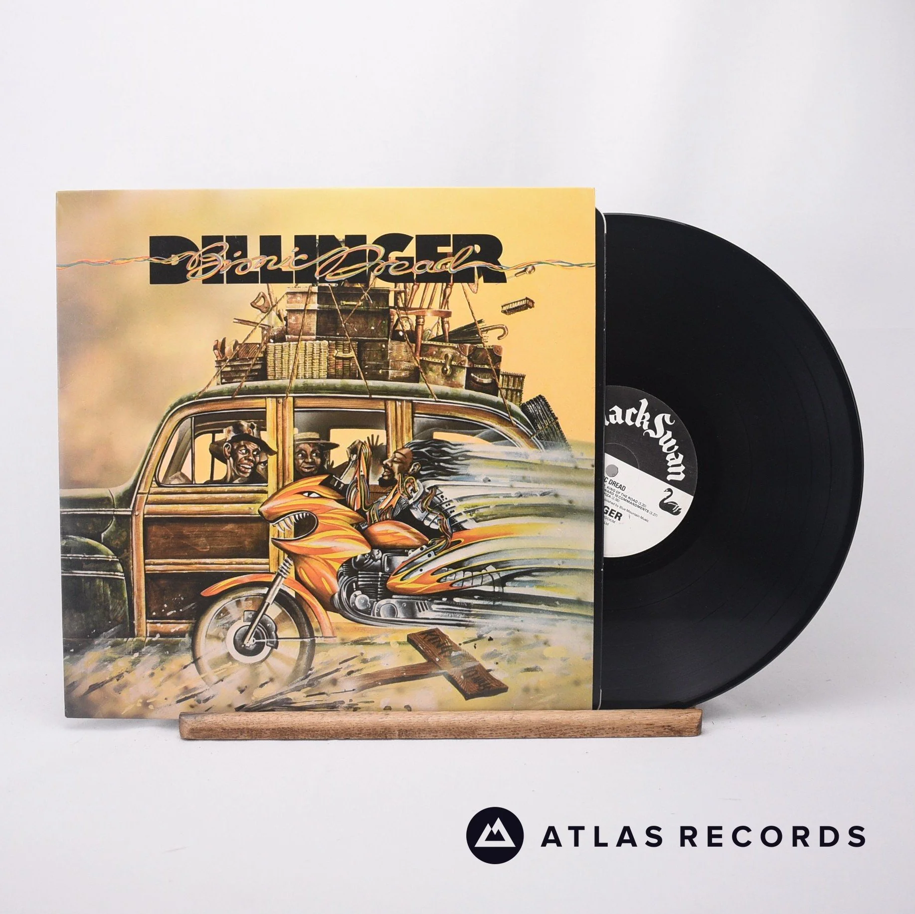 Dillinger - Bionic Dread - Repress LP Vinyl Record - EX/EX
