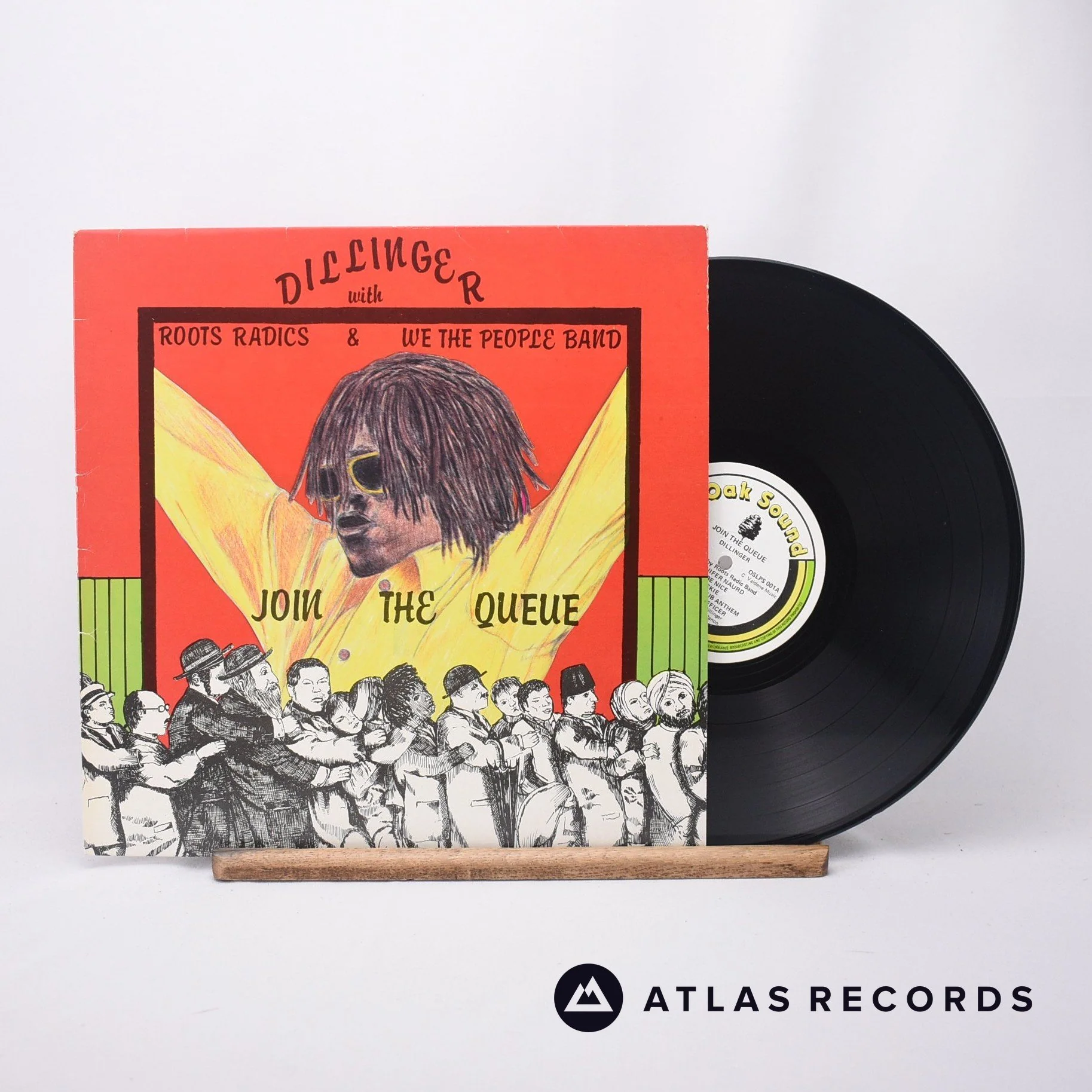Dillinger - Join The Queue - A-2 B-1 LP Vinyl Record - EX/EX