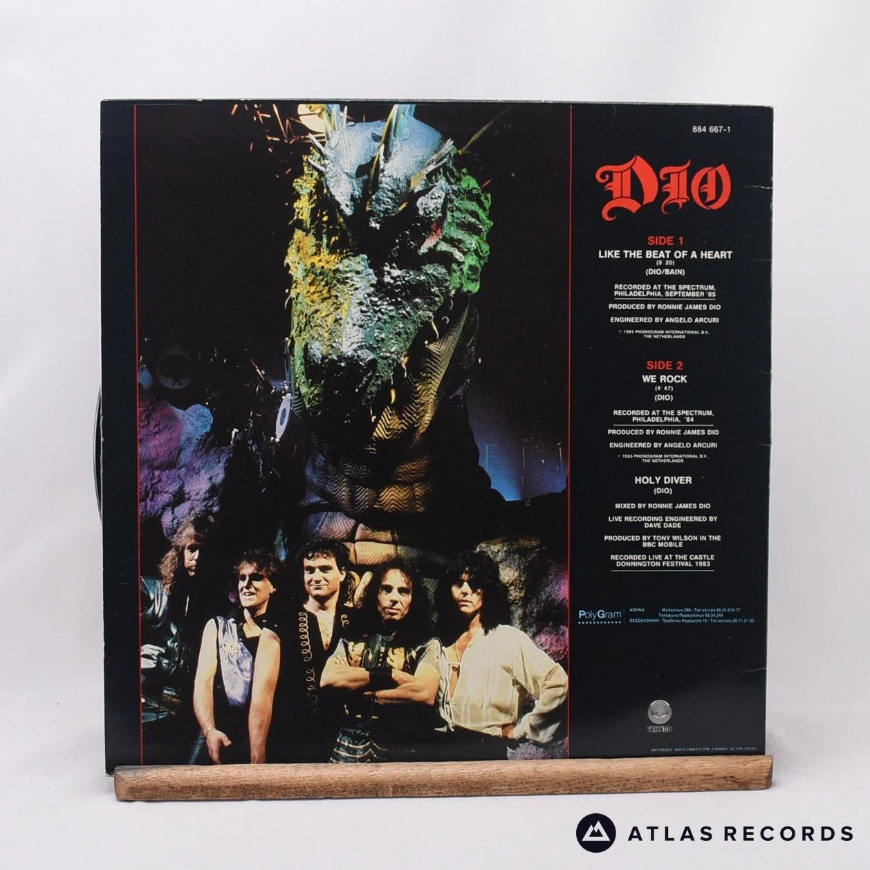 Dio - Like The Beat Of A Heart - 12" Vinyl Record - VG+/EX - Image 2