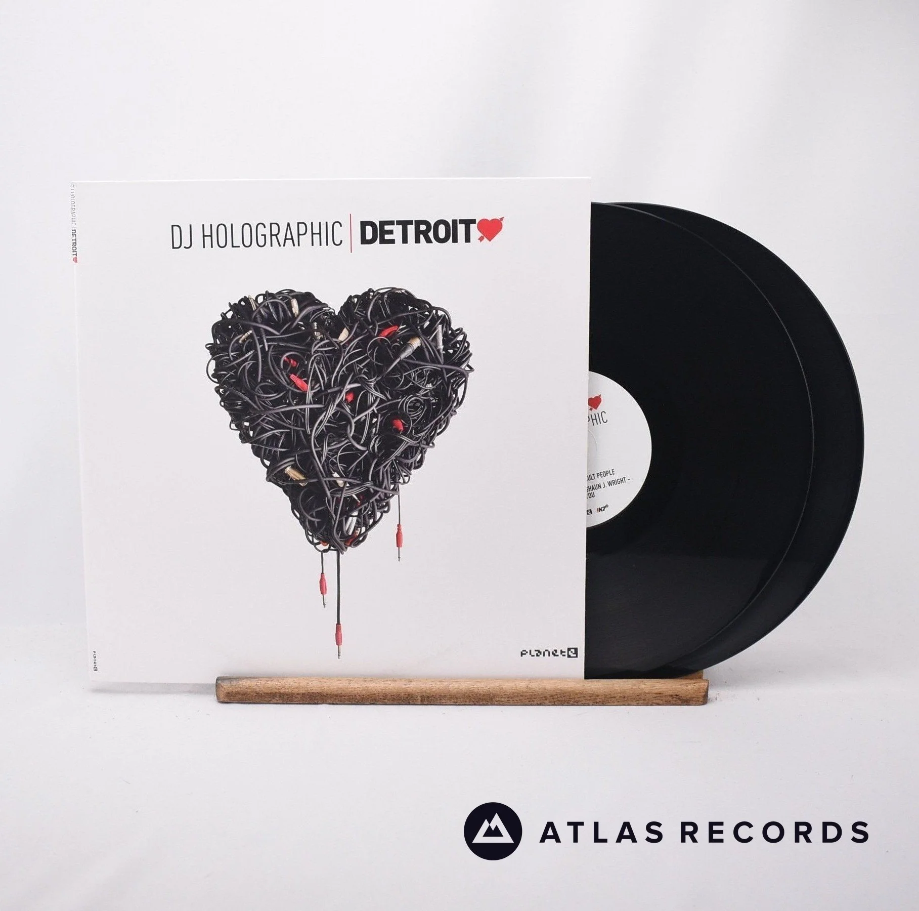DJ Holographic - Detroit Love - Gatefold 2 x 12" Vinyl Record - EX/EX