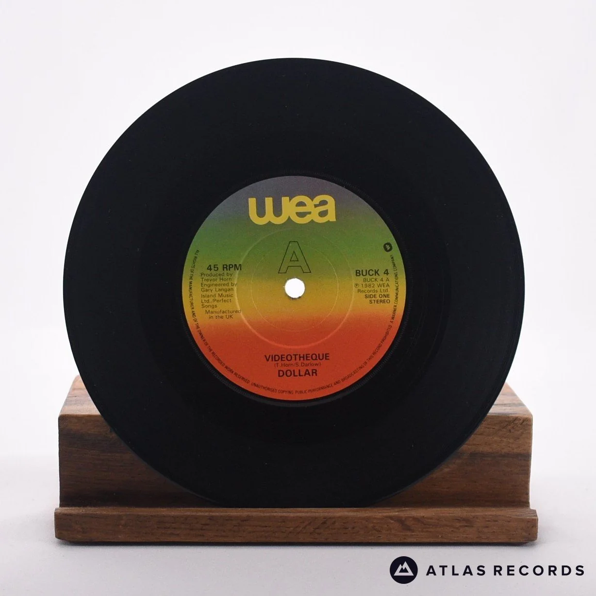 Dollar - Videotheque - 7" Vinyl Record - VG+/VG+ - Image 3