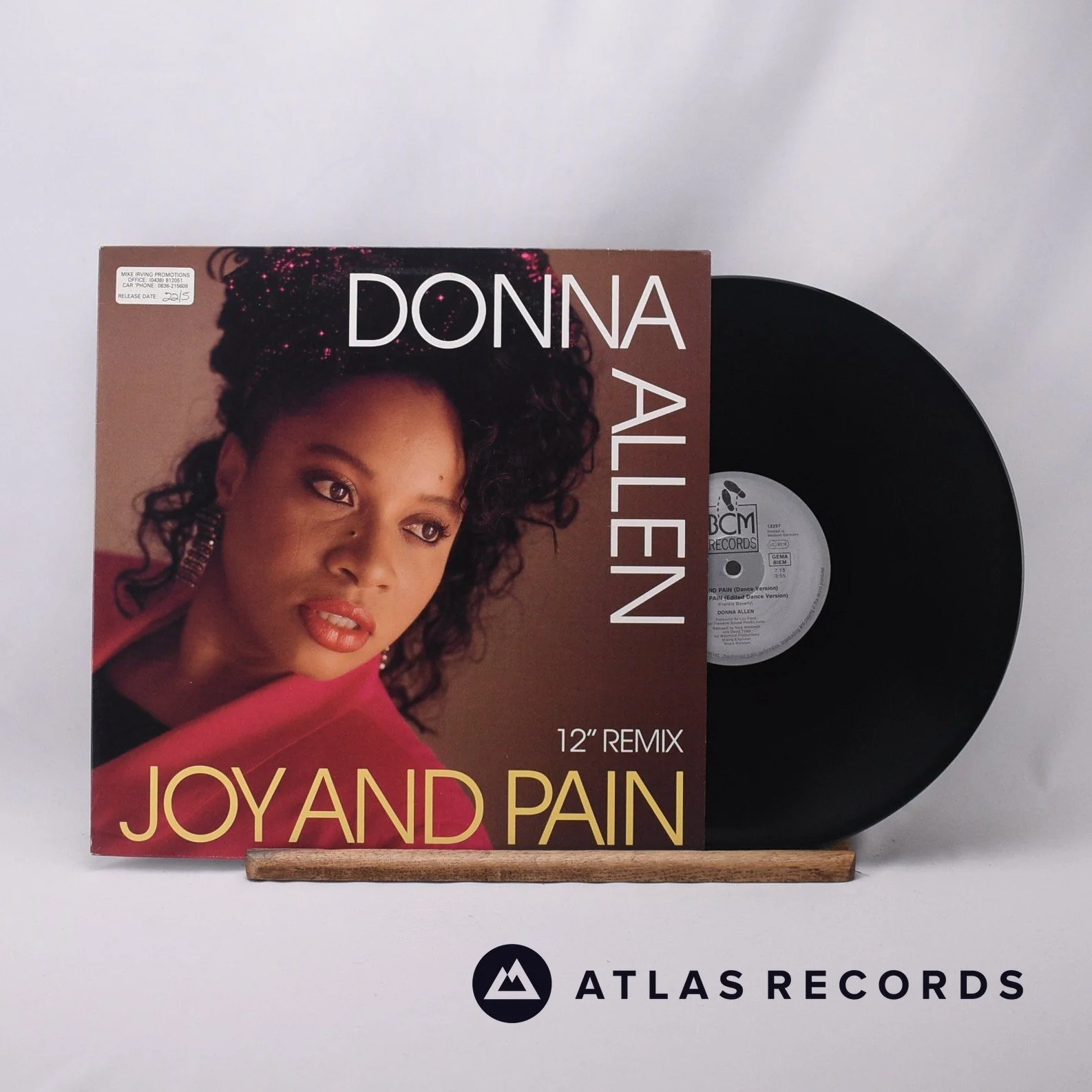 Donna Allen - Joy And Pain - 12" Vinyl Record - EX/EX