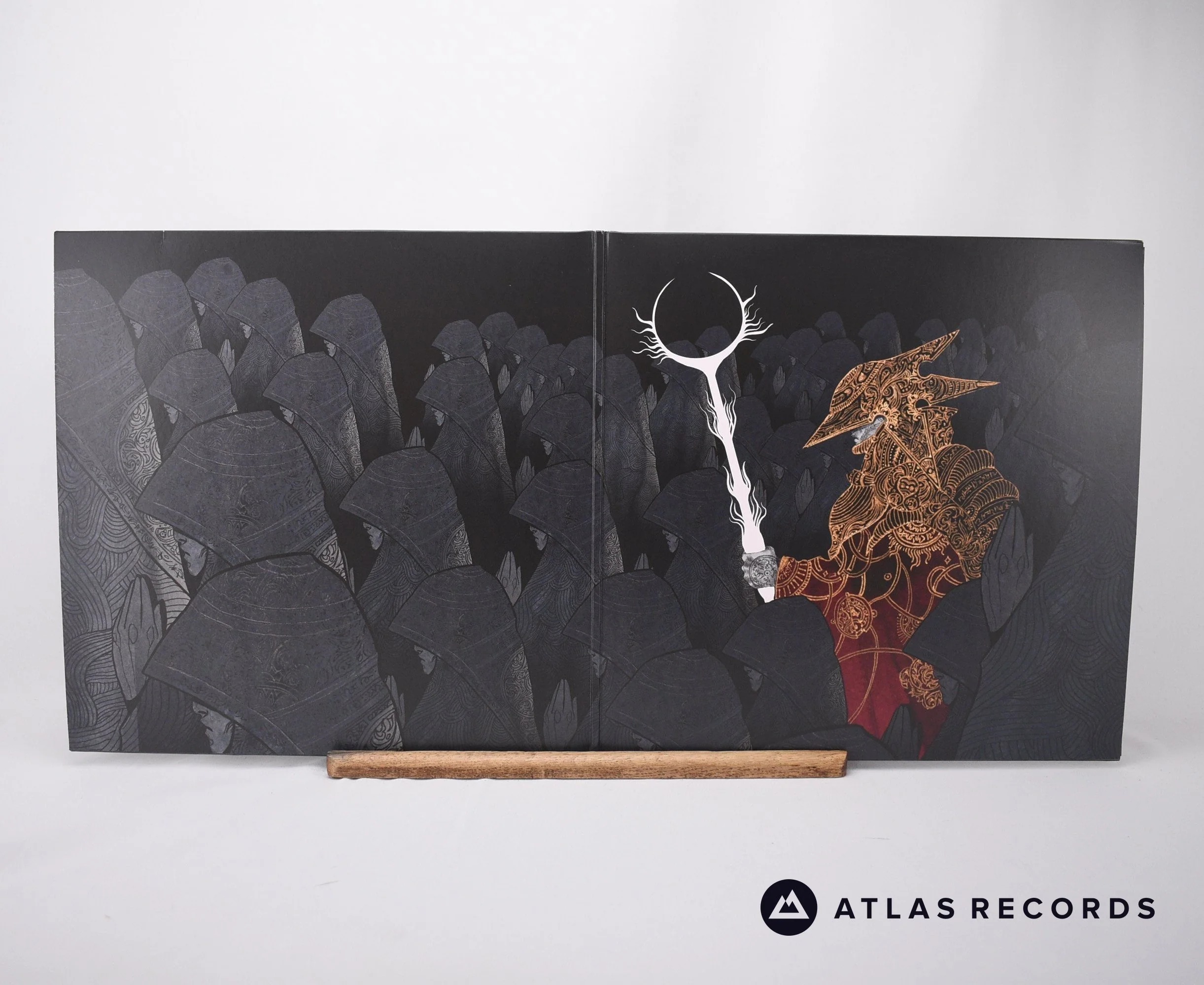 Dvne - Voidkind - Dark Crimson Marbled 2 x LP Vinyl Record - NM/NM - Image 2