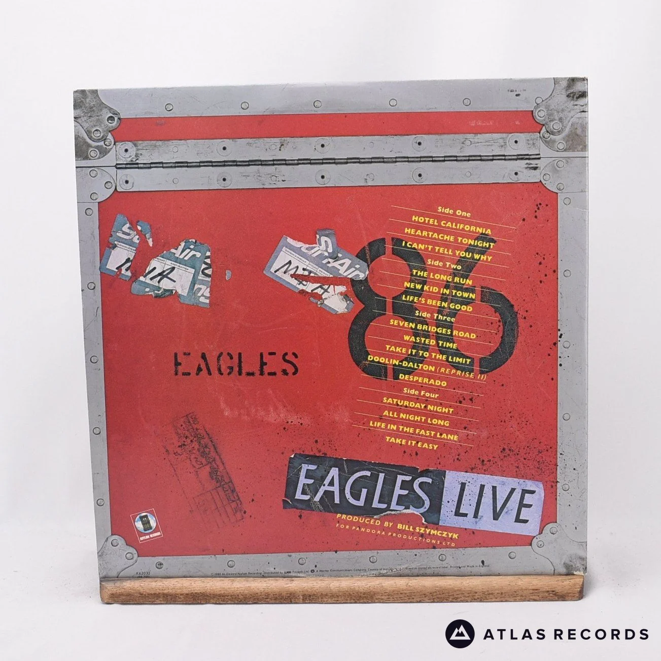 Eagles - Eagles Live - Repress Strawberry Gatefold 2 x LP Vinyl Record - EX/EX - Image 3