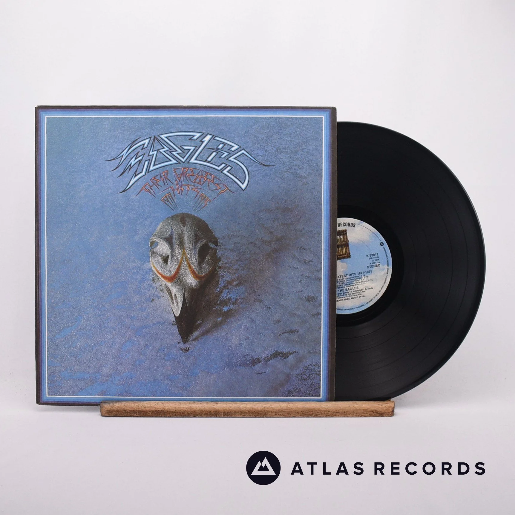 Eagles - Their Greatest Hits 1971-1975 - Embossed Sleeve LP Vinyl Record - EX/EX