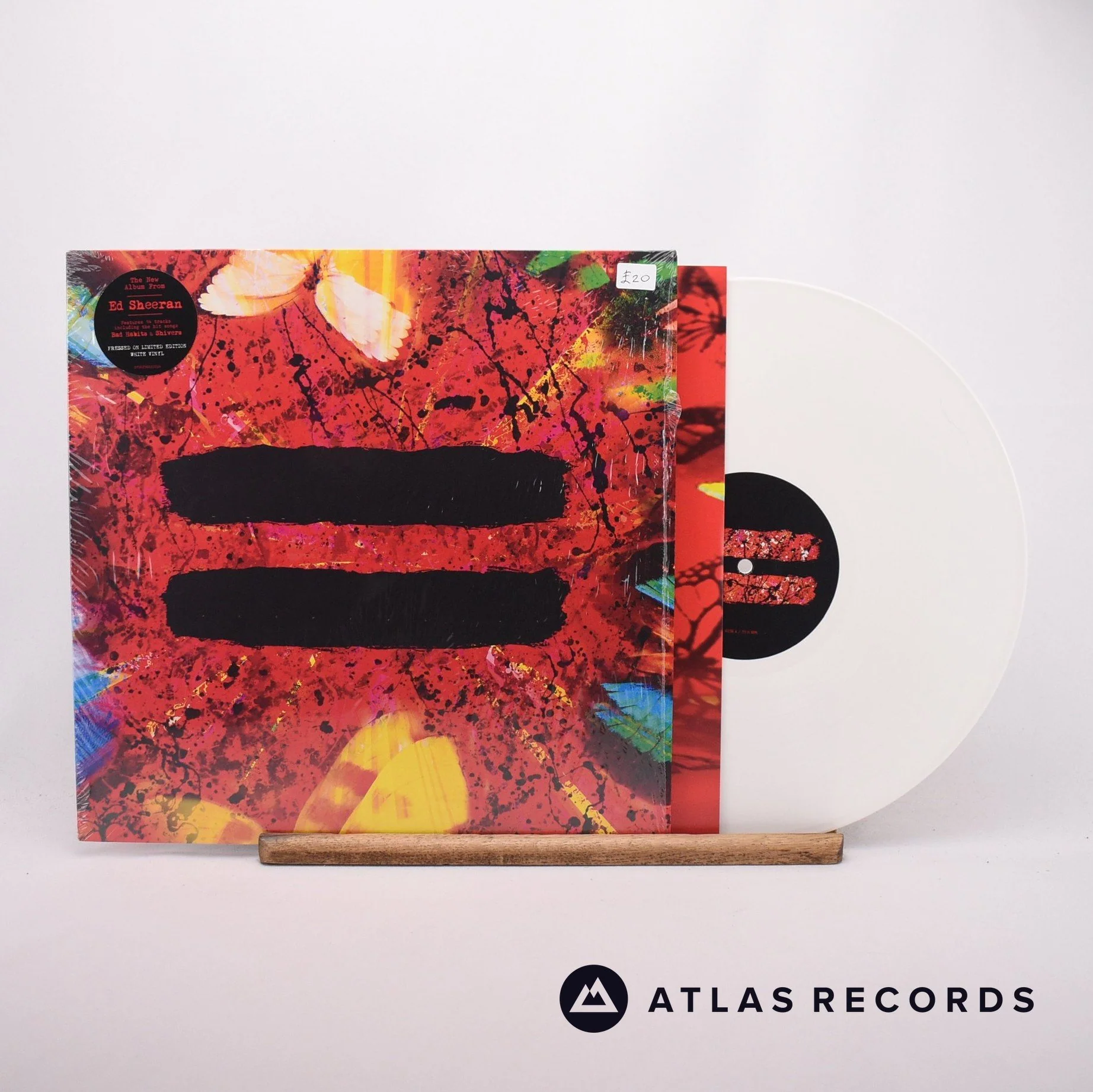 Ed Sheeran - Equals - White Limited Edition LP Vinyl Record - NM/NM