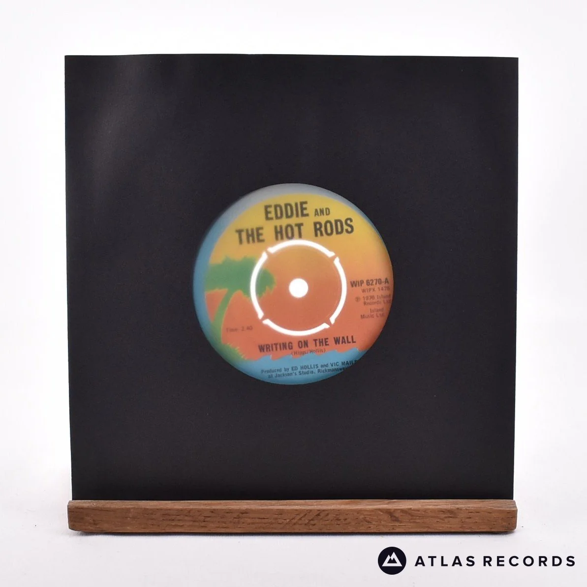 Eddie And The Hot Rods - Writing On The Wall - 7" Vinyl Record - EX
