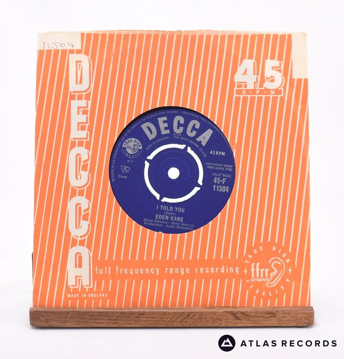 Eden Kane - House To Let - 7" Vinyl Record - EX/VG+ - Image 2