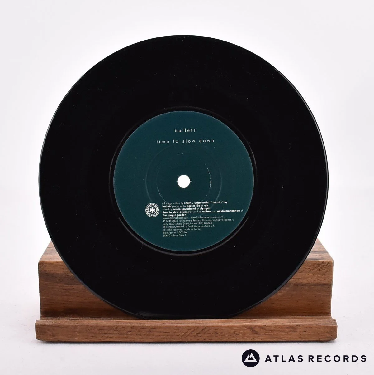 Editors - Bullets - Insert Reissue 7" Vinyl Record - NM/NM - Image 3