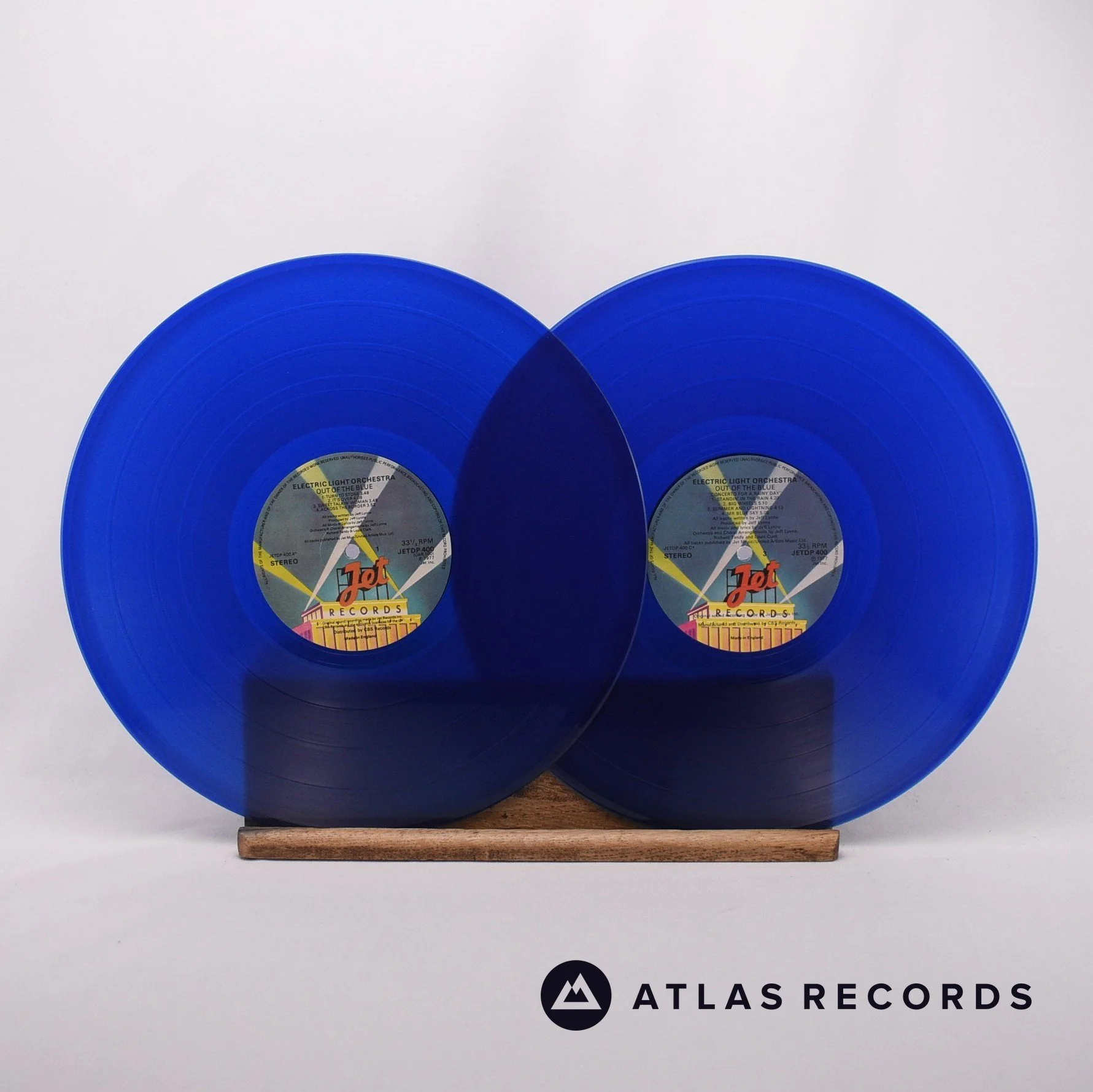 Electric Light Orchestra - Out Of The Blue - Blue 2 x LP Vinyl Record - EX/EX - Image 3