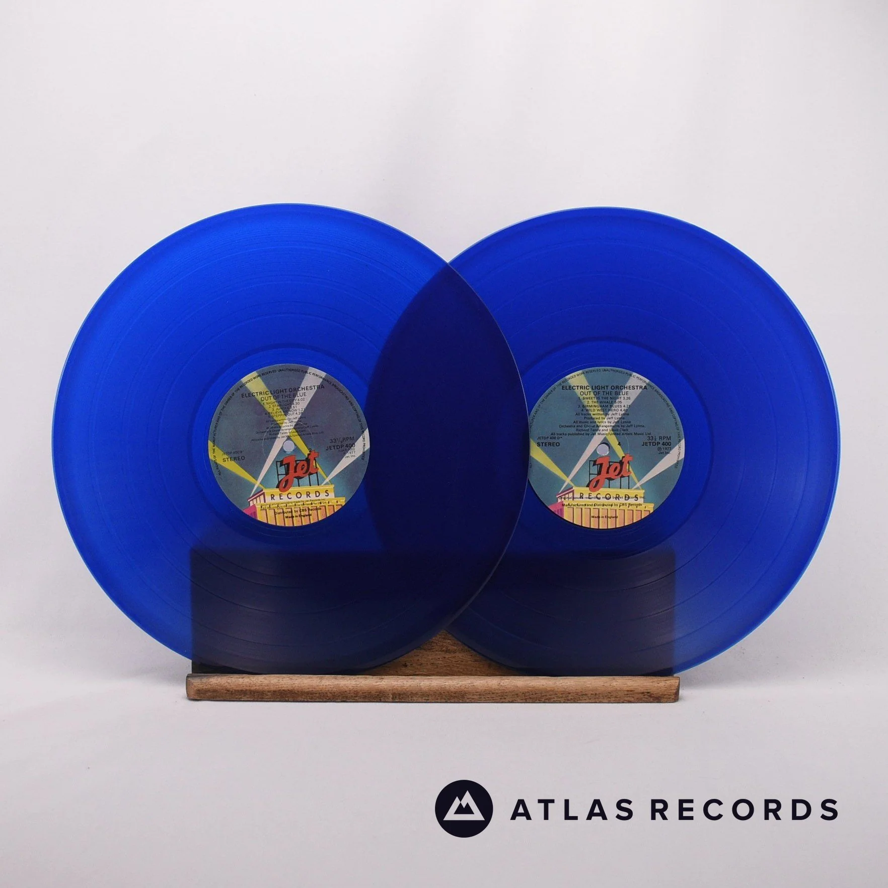 Electric Light Orchestra - Out Of The Blue - Blue 2 x LP Vinyl Record - EX/EX - Image 4