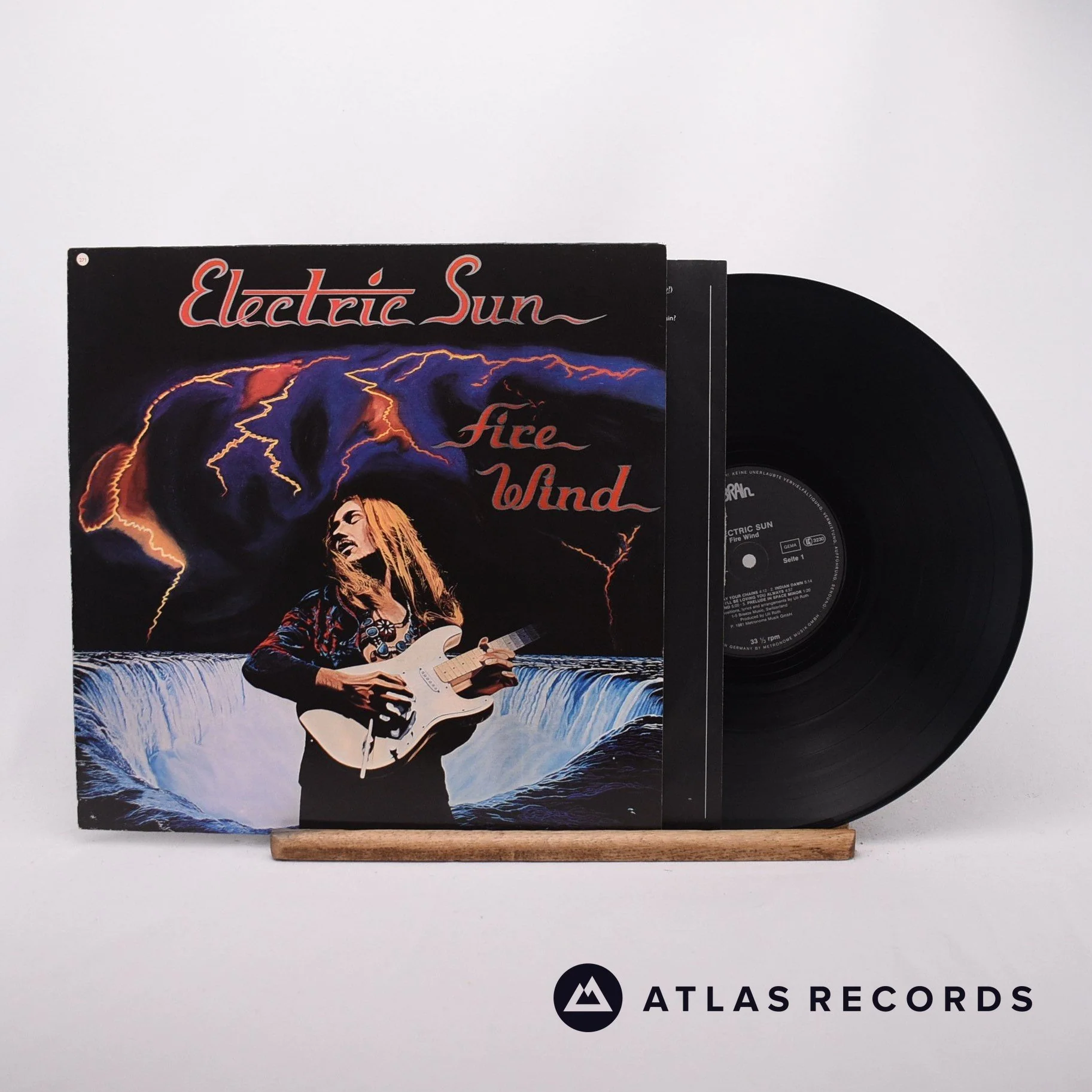 Electric Sun - Fire Wind - S1 S2=2 LP Vinyl Record - EX/EX