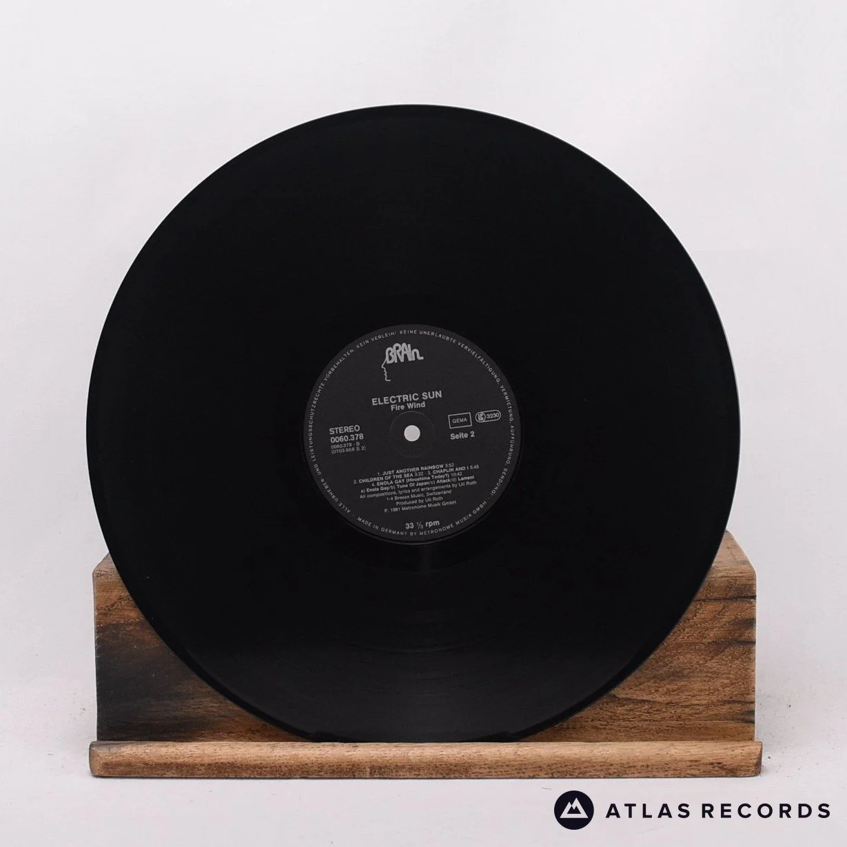 Electric Sun - Fire Wind - S1 S2=2 LP Vinyl Record - EX/EX - Image 5