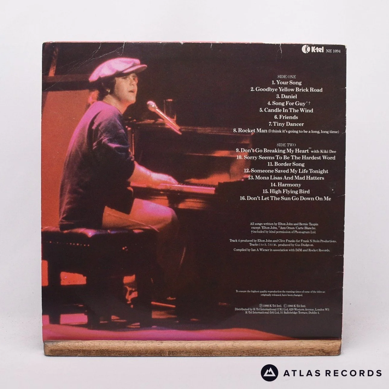 Elton John - The Very Best Of Elton John - LP Vinyl Record - VG+/VG+ - Image 2
