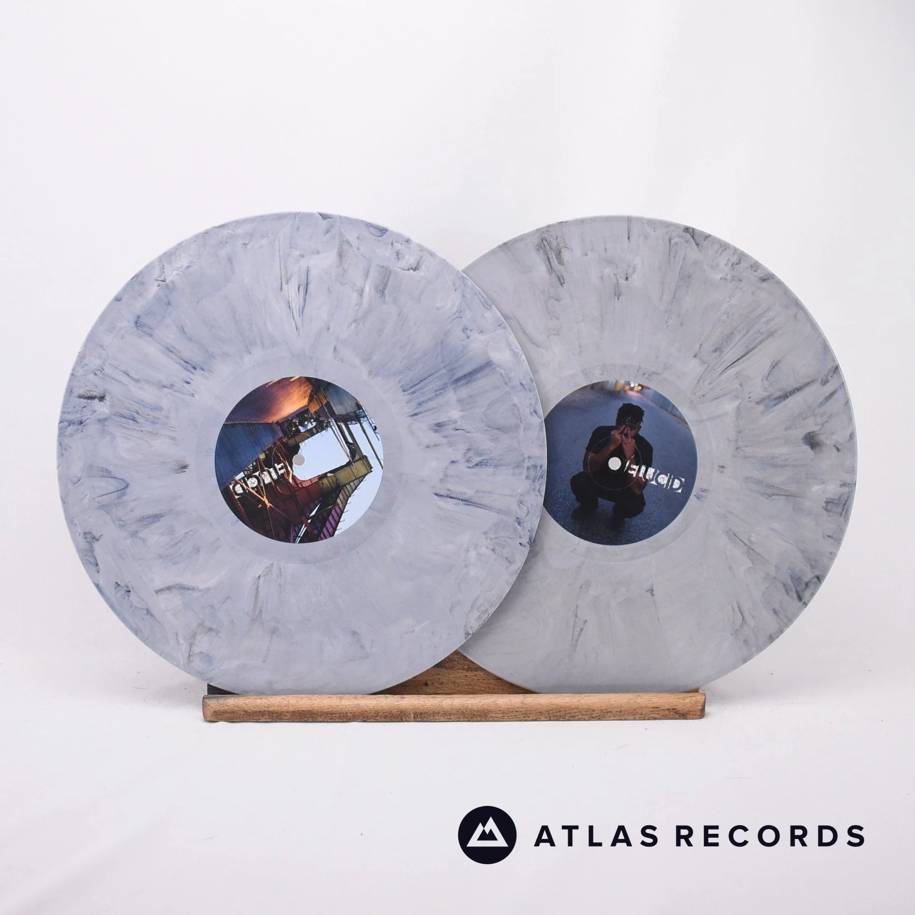 Elucid - Save Yourself - Gray Marble A B C D 2 x LP Vinyl Record - NM/NM - Image 5