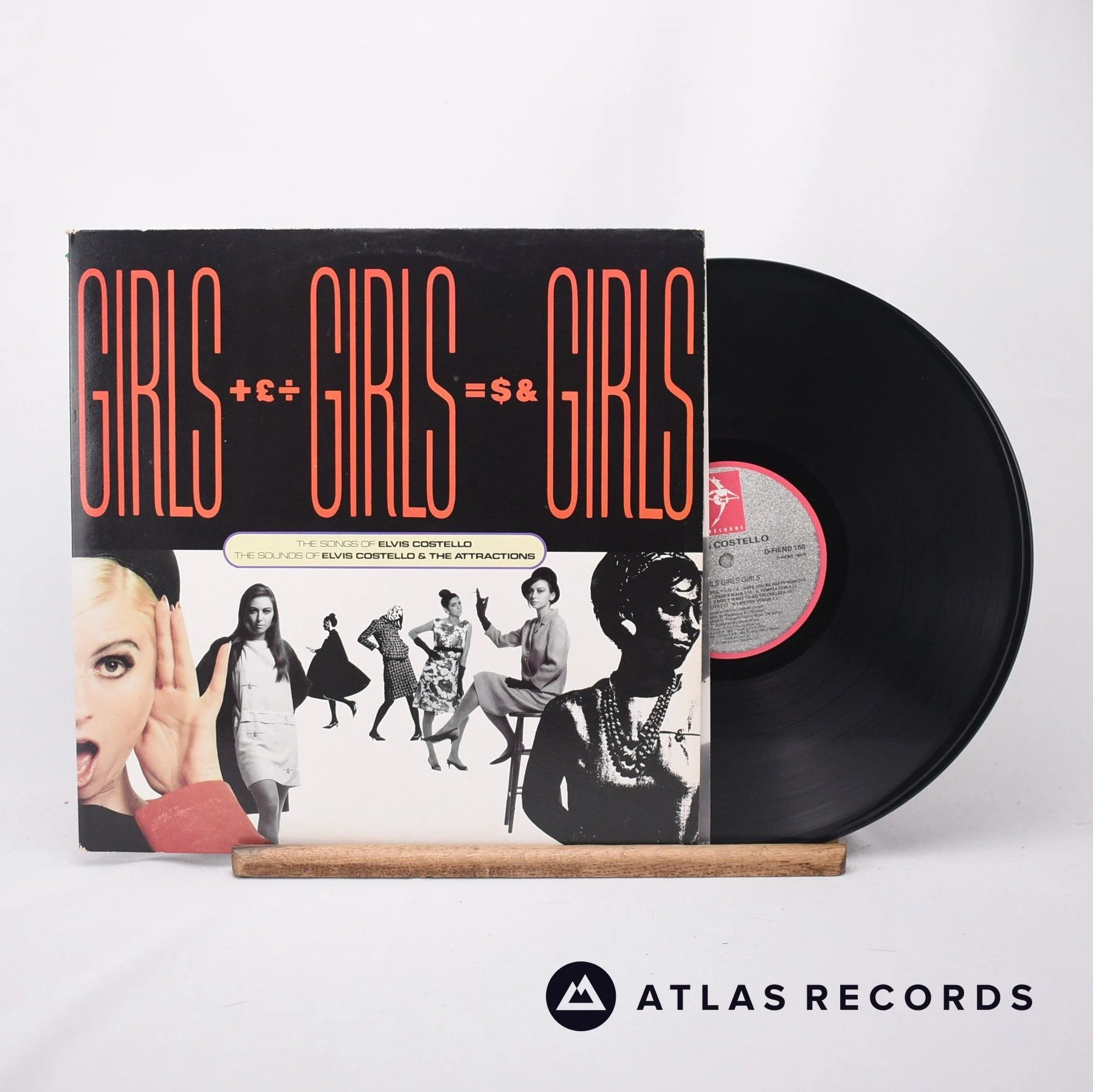 Elvis Costello - Girls +£÷ Girls =$& Girls - 2 x LP Vinyl Record - VG+/EX