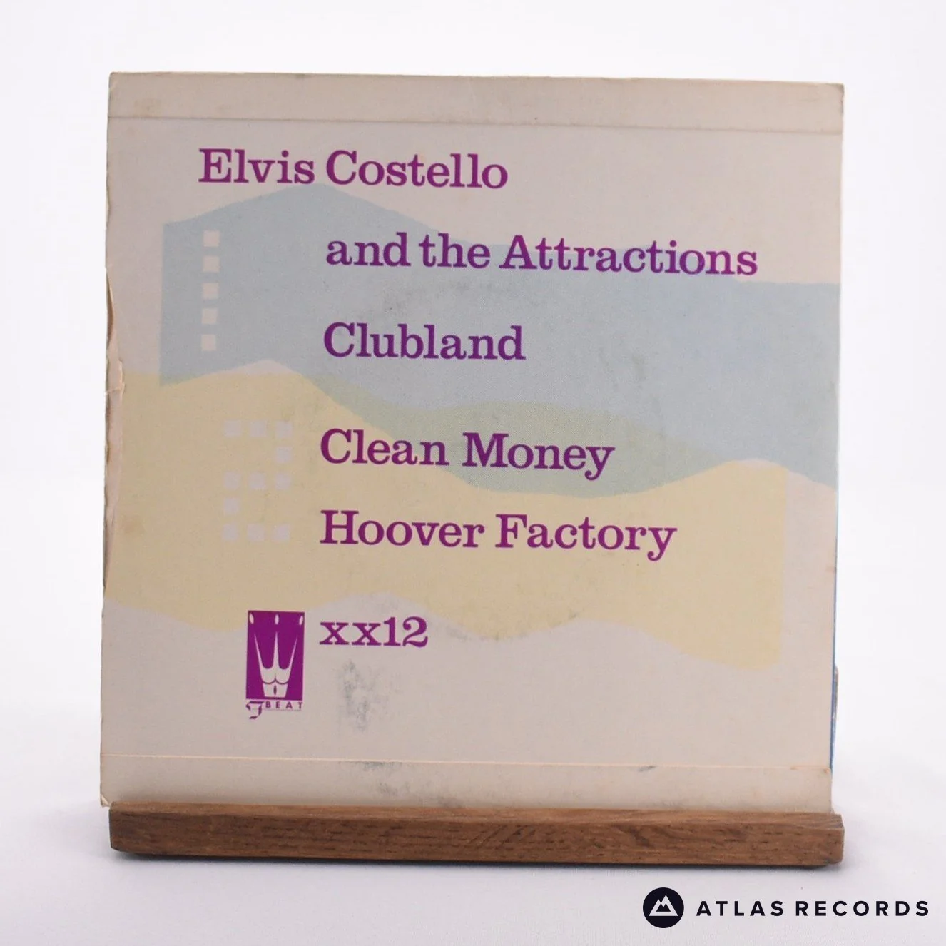 Elvis Costello & The Attractions - Clubland - 7" Vinyl Record - VG+/EX - Image 2