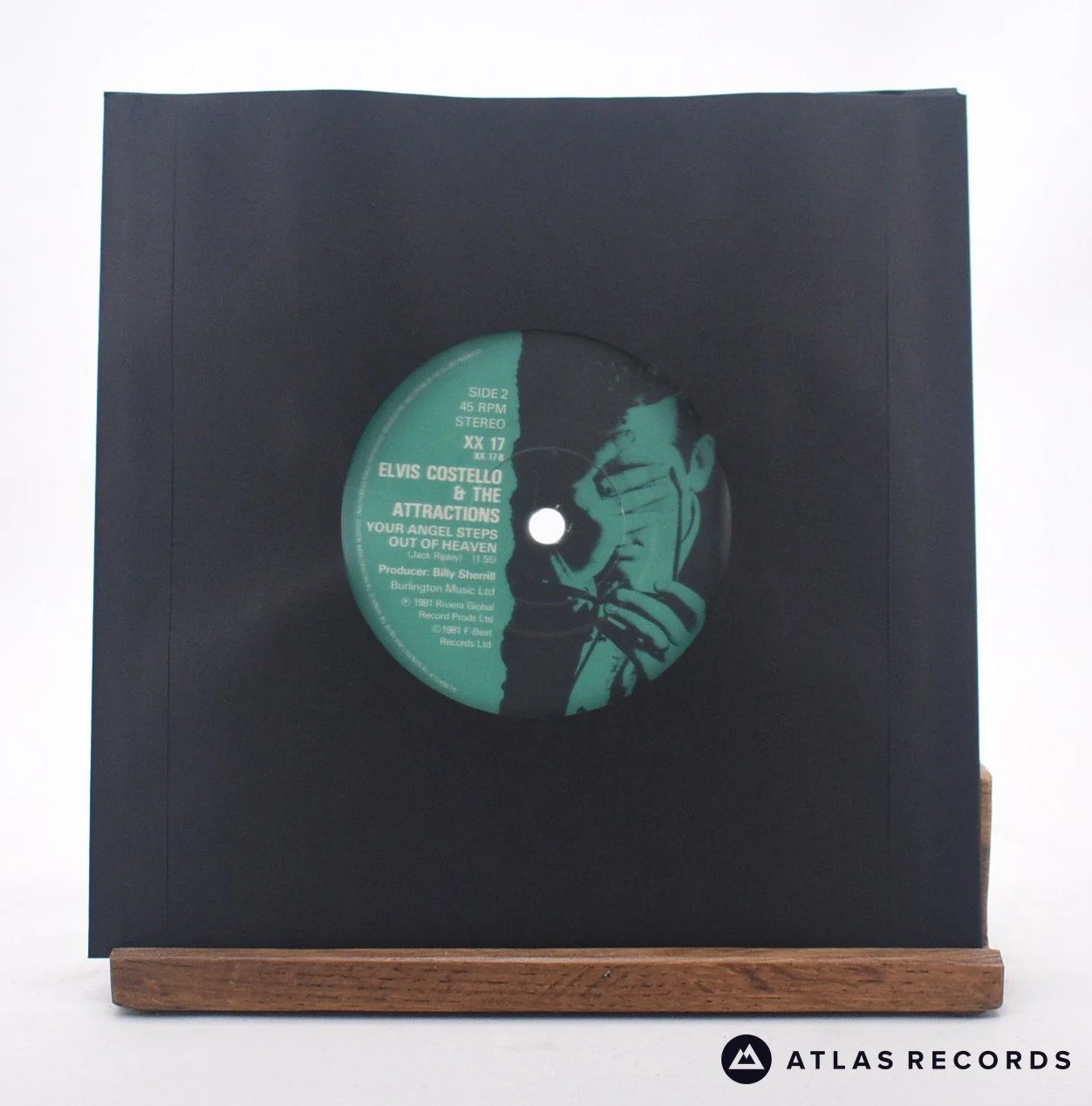 Elvis Costello & The Attractions - Good Year For The Roses - 7" Vinyl Record - VG+ - Image 2