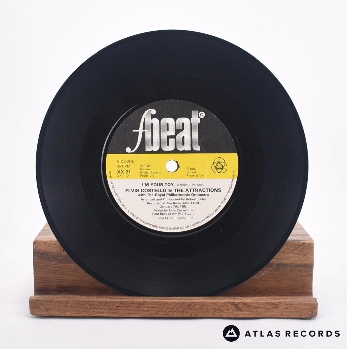 Elvis Costello & The Attractions - I'm Your Toy - 7" Vinyl Record - EX/EX - Image 3